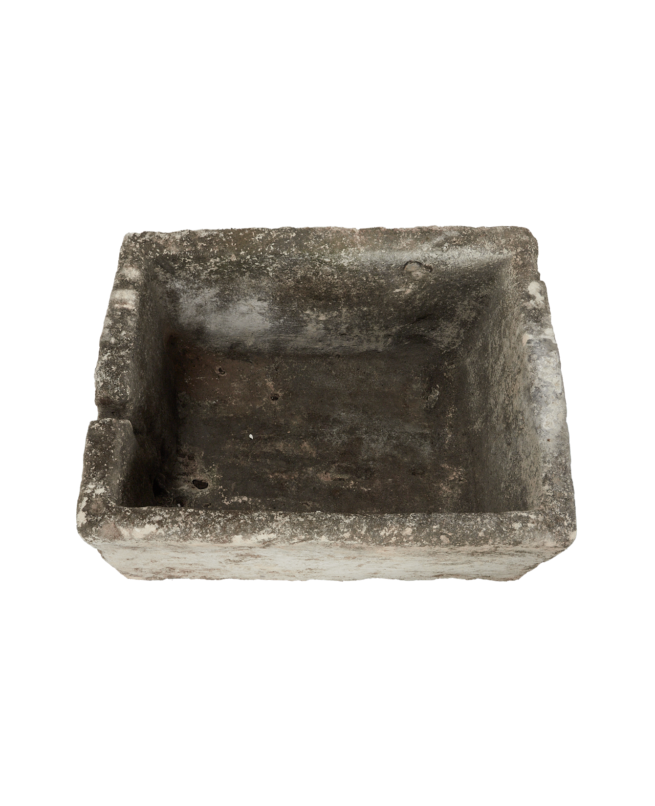 Vintage Limestone Trough - Rectangle from Indonesia - Planters, Fountains, & Water Features