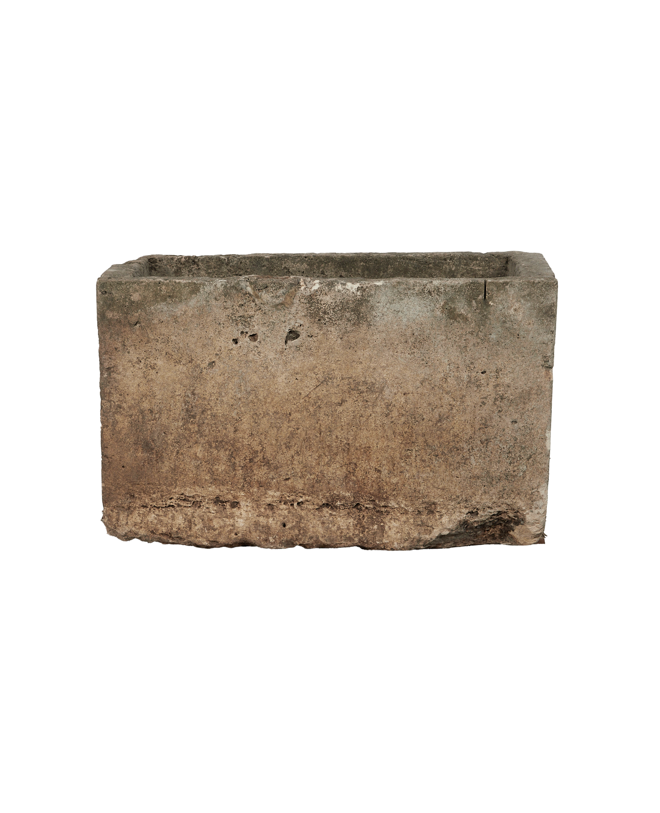Vintage Limestone Trough - Rectangle from Indonesia - Planters, Fountains, & Water Features