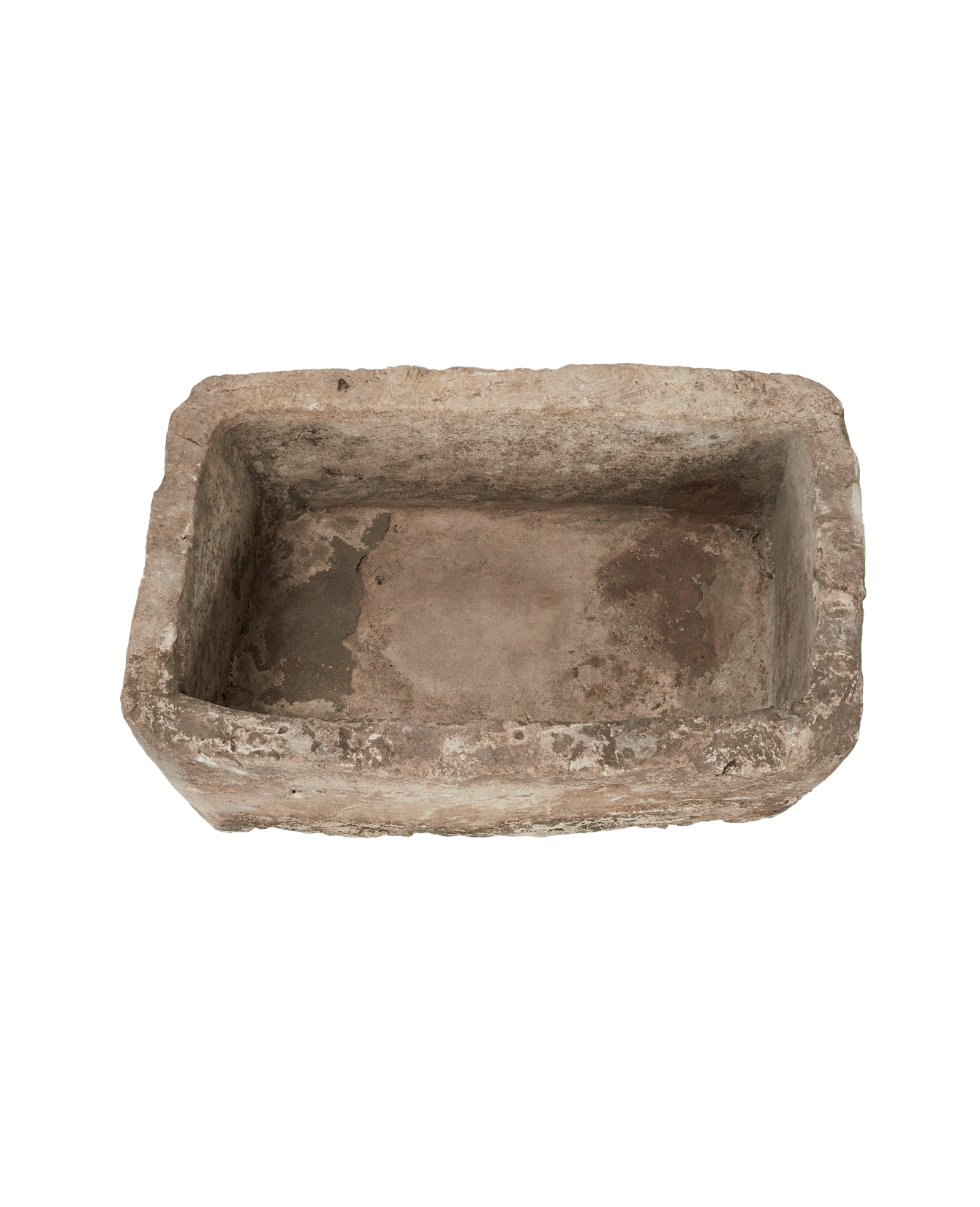 Vintage Limestone Trough - Rectangle from Indonesia - Planters, Fountains, & Water Features