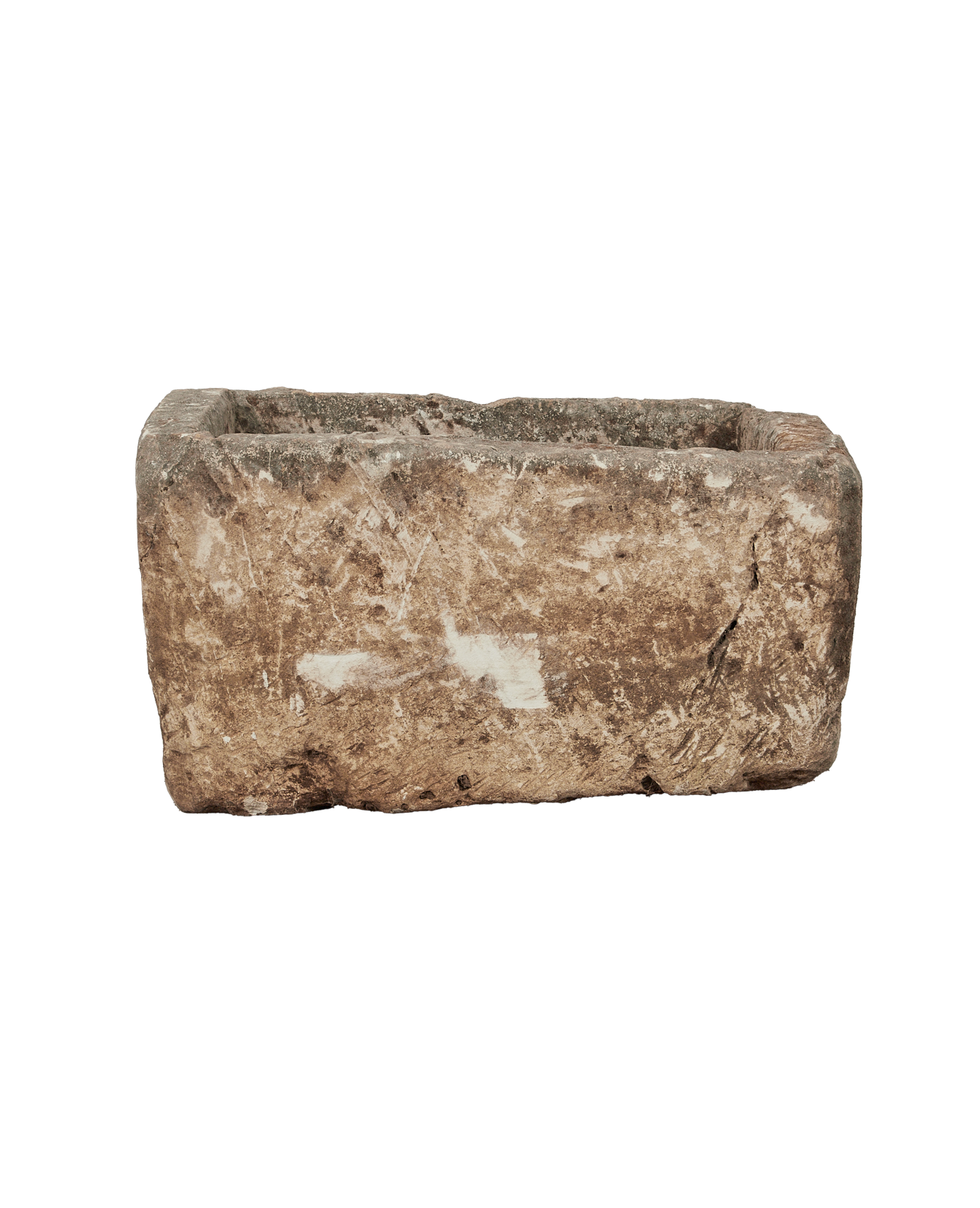 Vintage Limestone Trough - Rectangle from Indonesia - Planters, Fountains, & Water Features