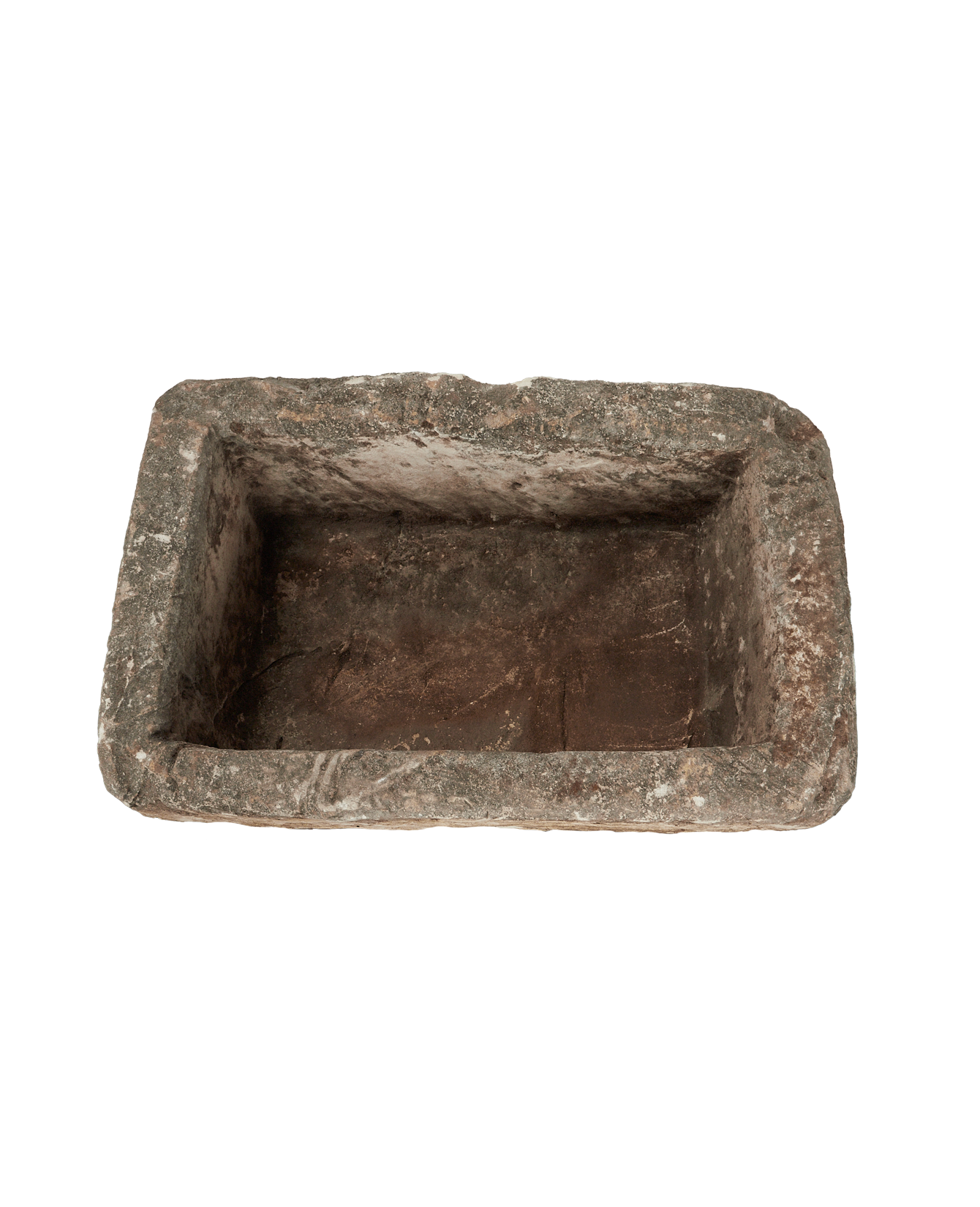 Vintage Limestone Trough - Rectangle from Indonesia - Planters, Fountains, & Water Features