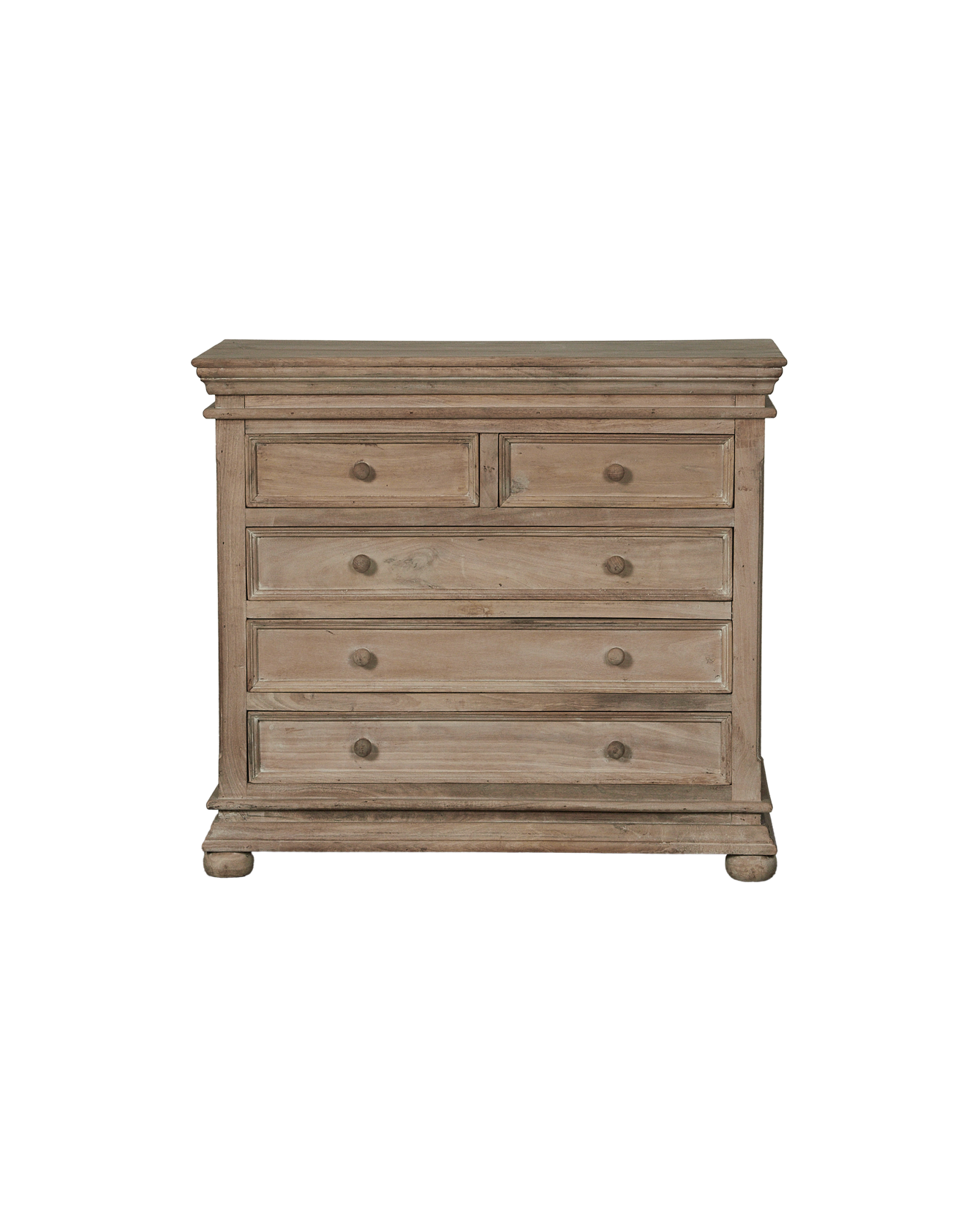 Vintage Wood Dresser from India made of Wood