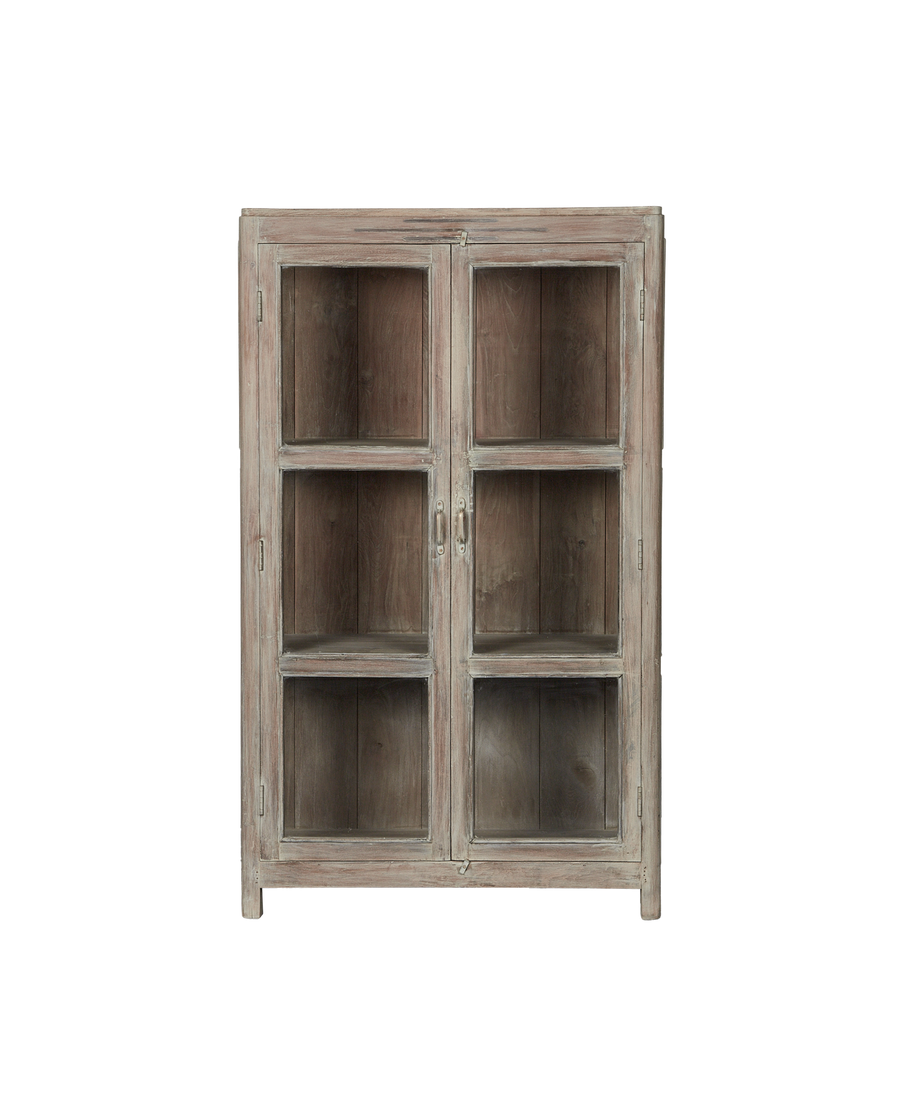 Vintage Wood Cabinet from India made of Wood