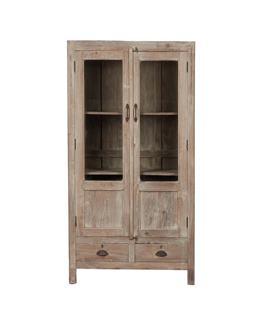 Vintage Wood Cabinet from India made of Wood