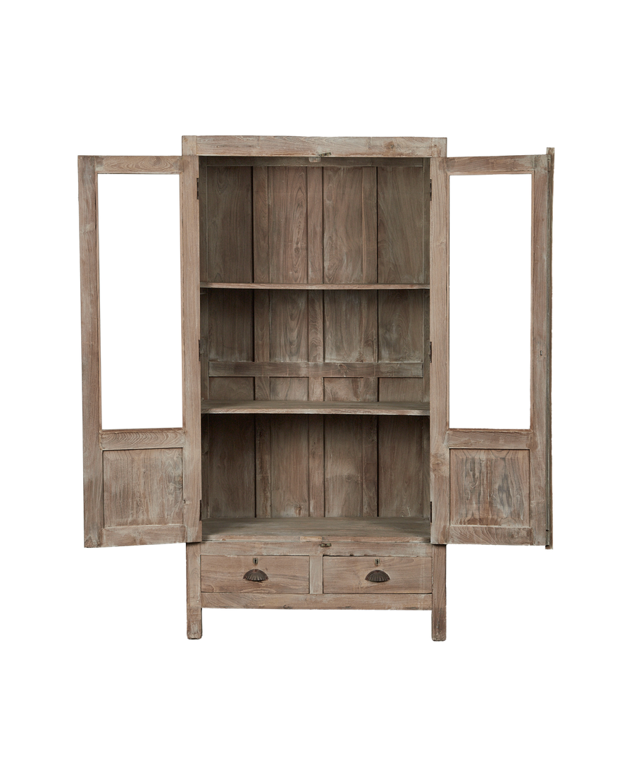 Vintage Wood Cabinet from India made of Wood