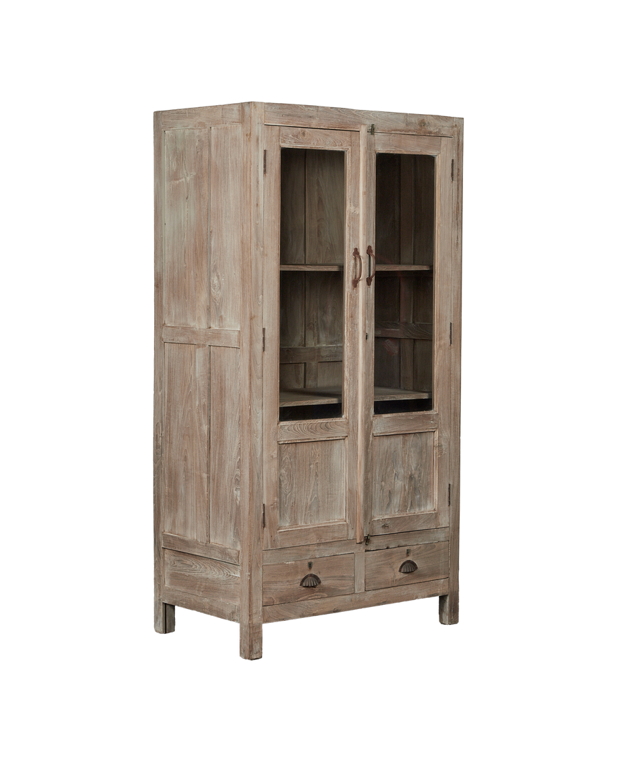 Vintage Wood Cabinet from India made of Wood