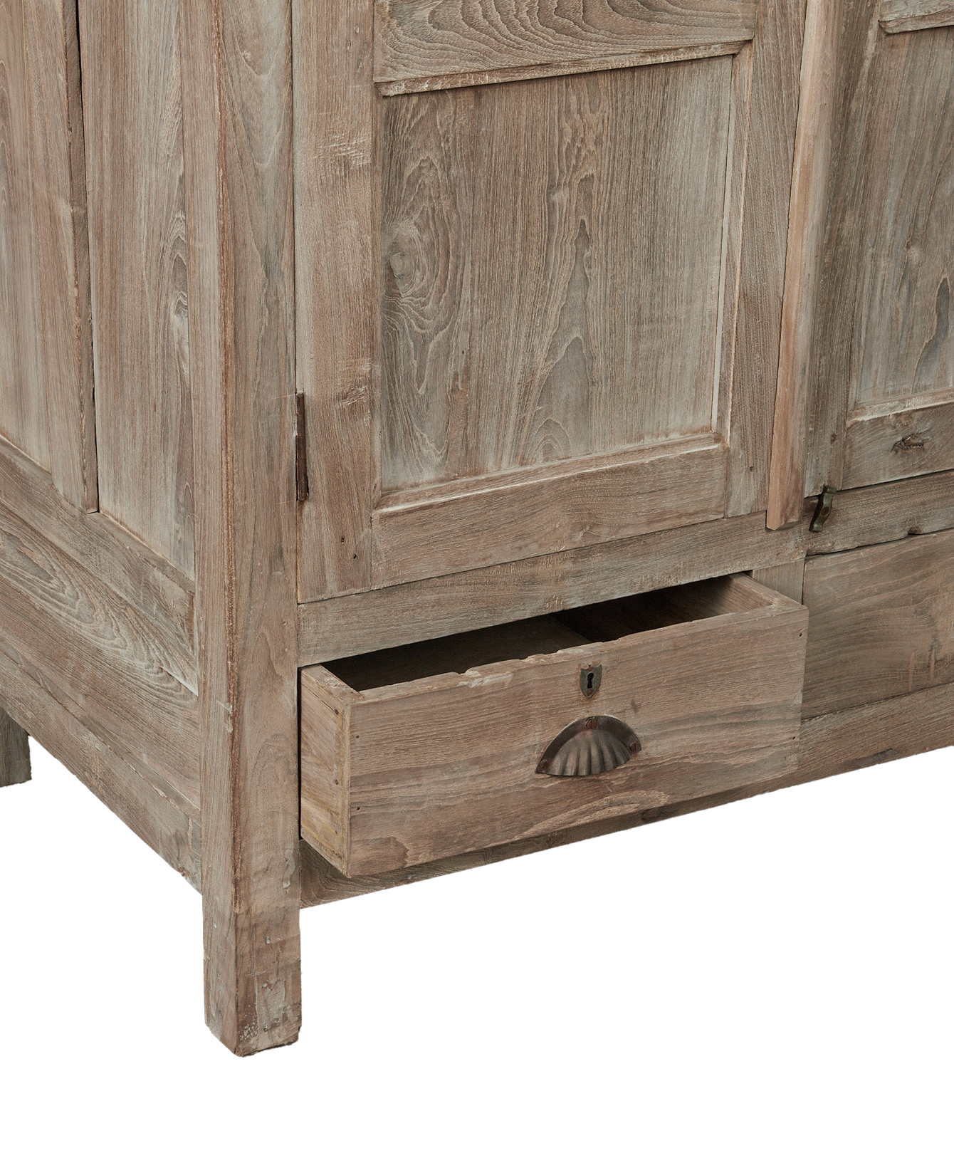 Vintage Wood Cabinet from India made of Wood