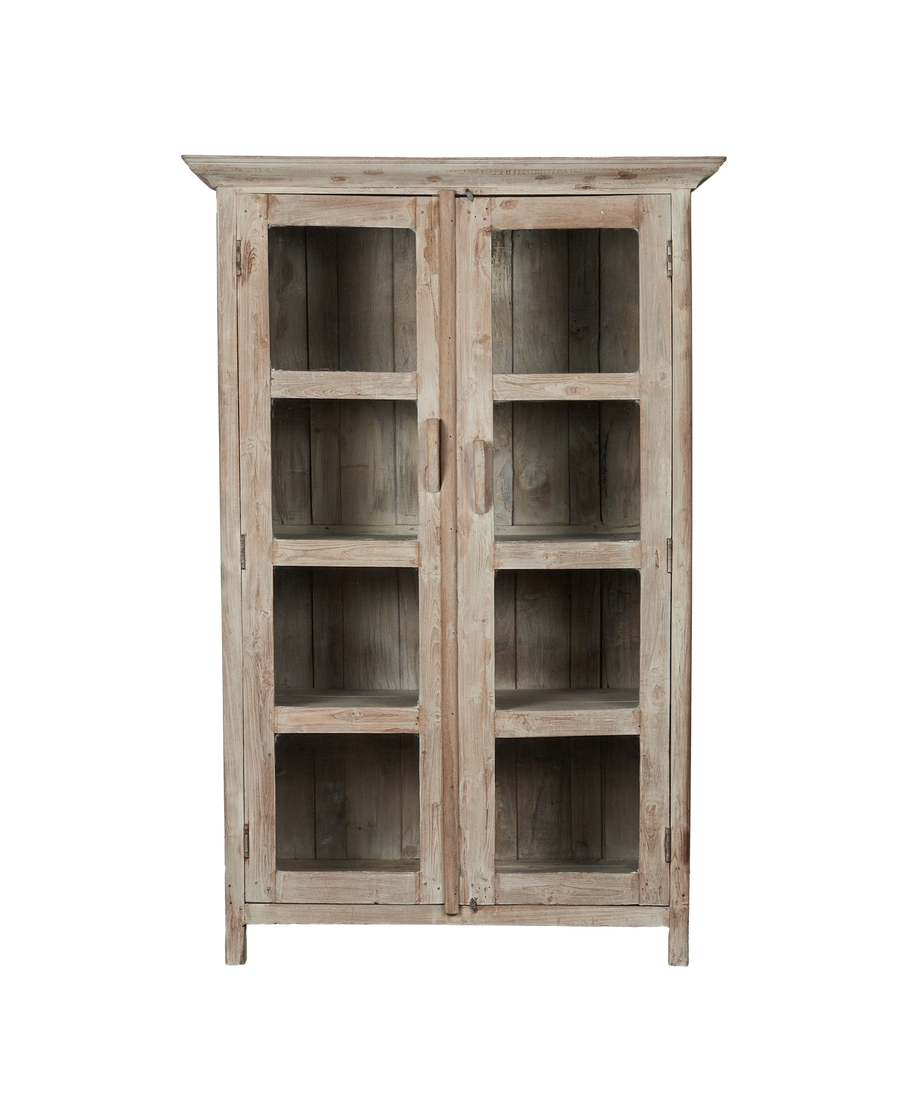 Vintage Wood Cabinet from India made of Wood