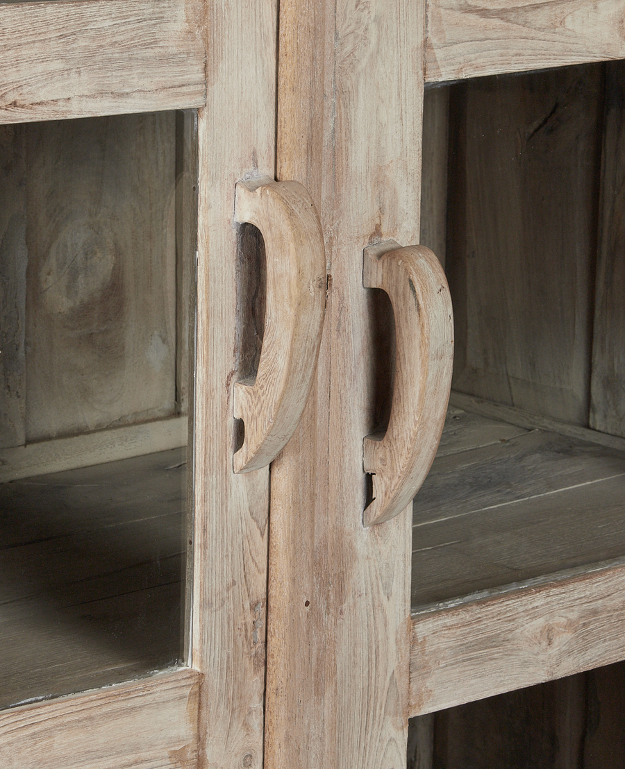 Vintage Wood Cabinet from India made of Wood