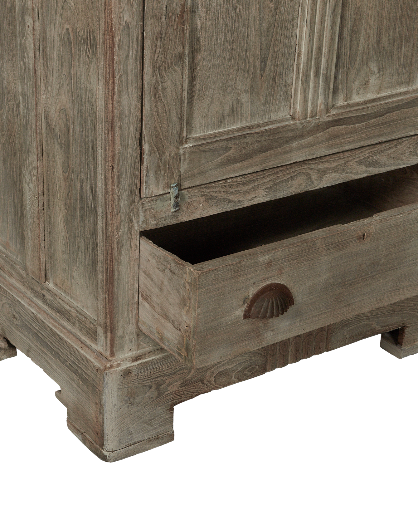 Vintage Wood Cabinet from India made of Wood