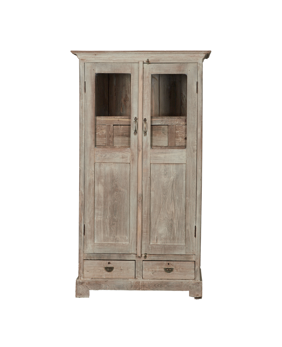 Vintage Wood Cabinet from India made of Wood