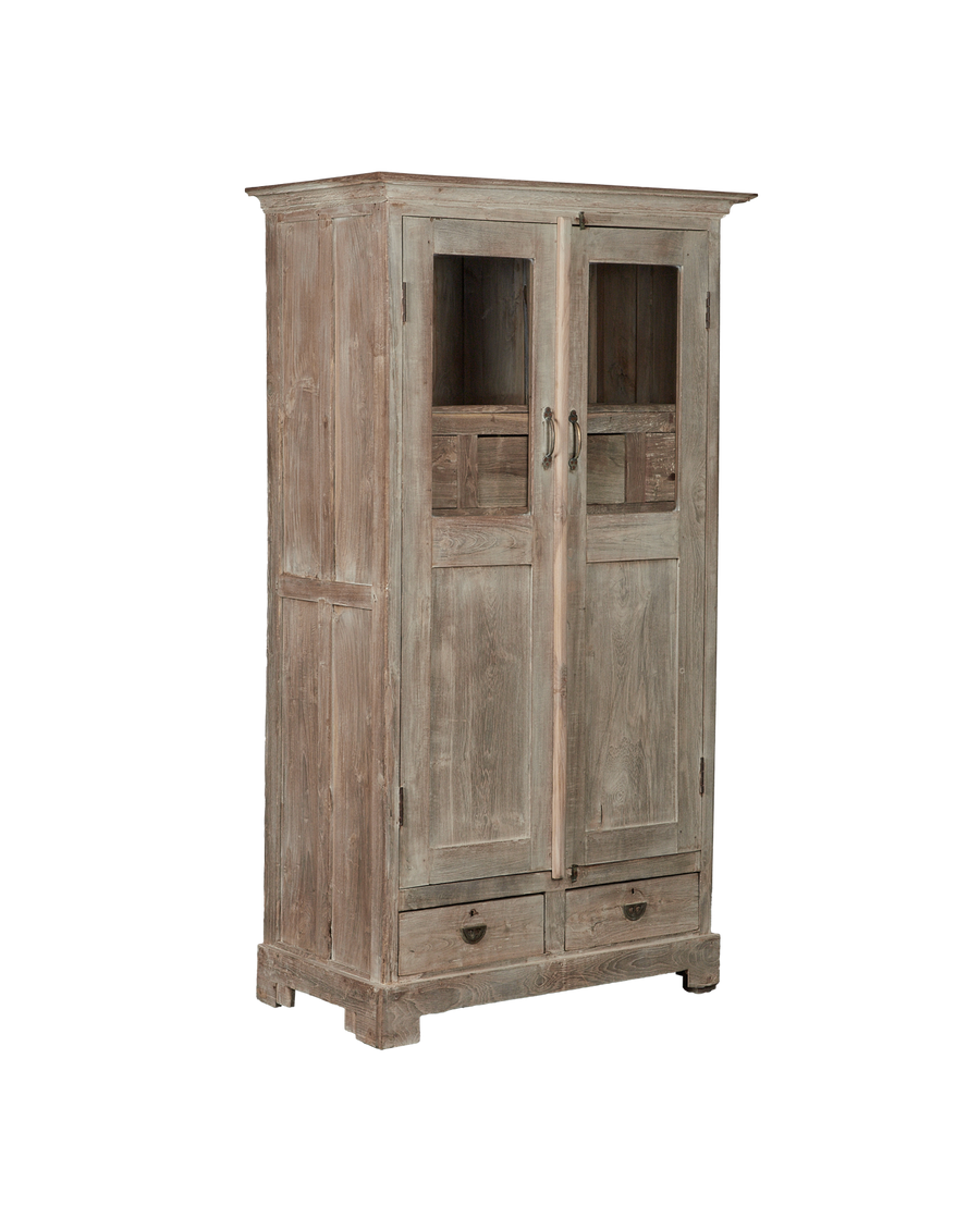 Vintage Wood Cabinet from India made of Wood