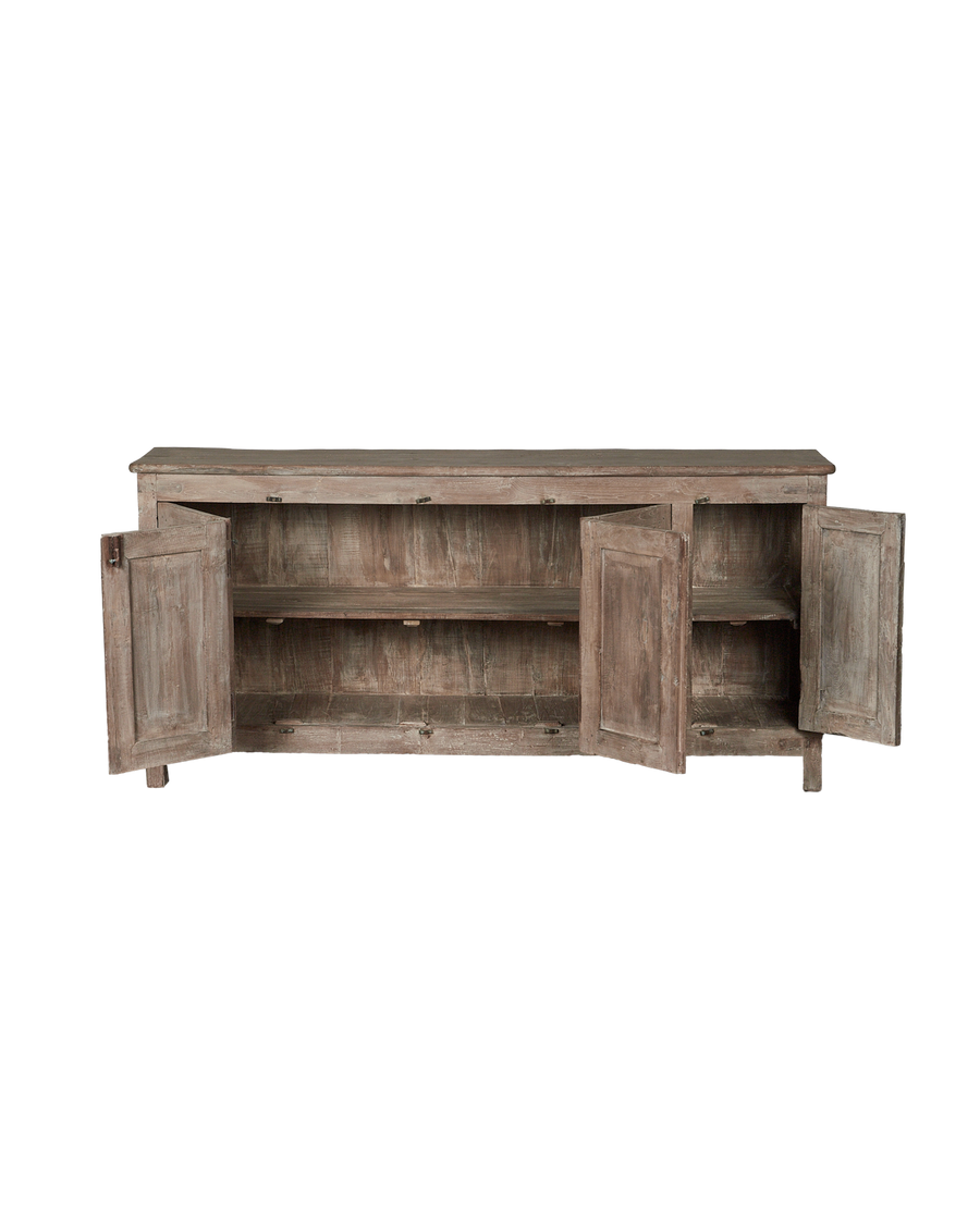 Vintage Wood Sideboard from India made of Wood