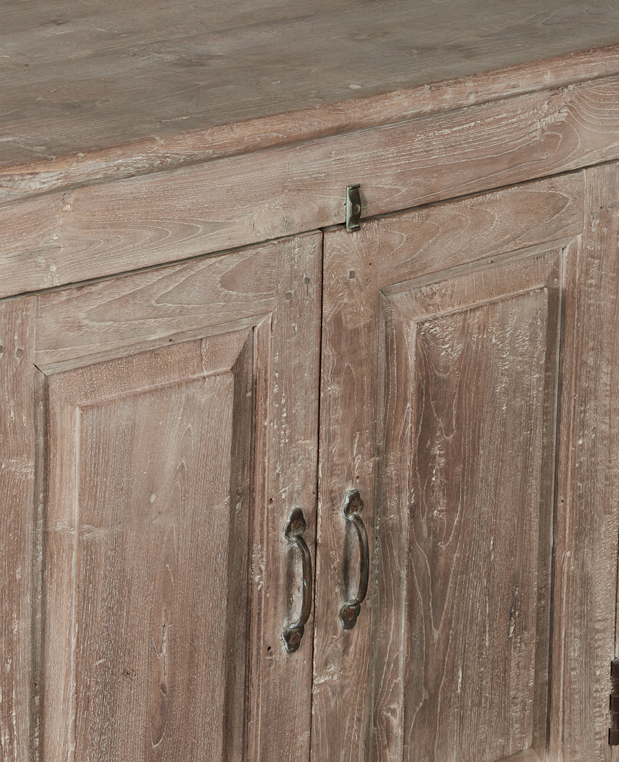 Vintage Wood Sideboard from India made of Wood