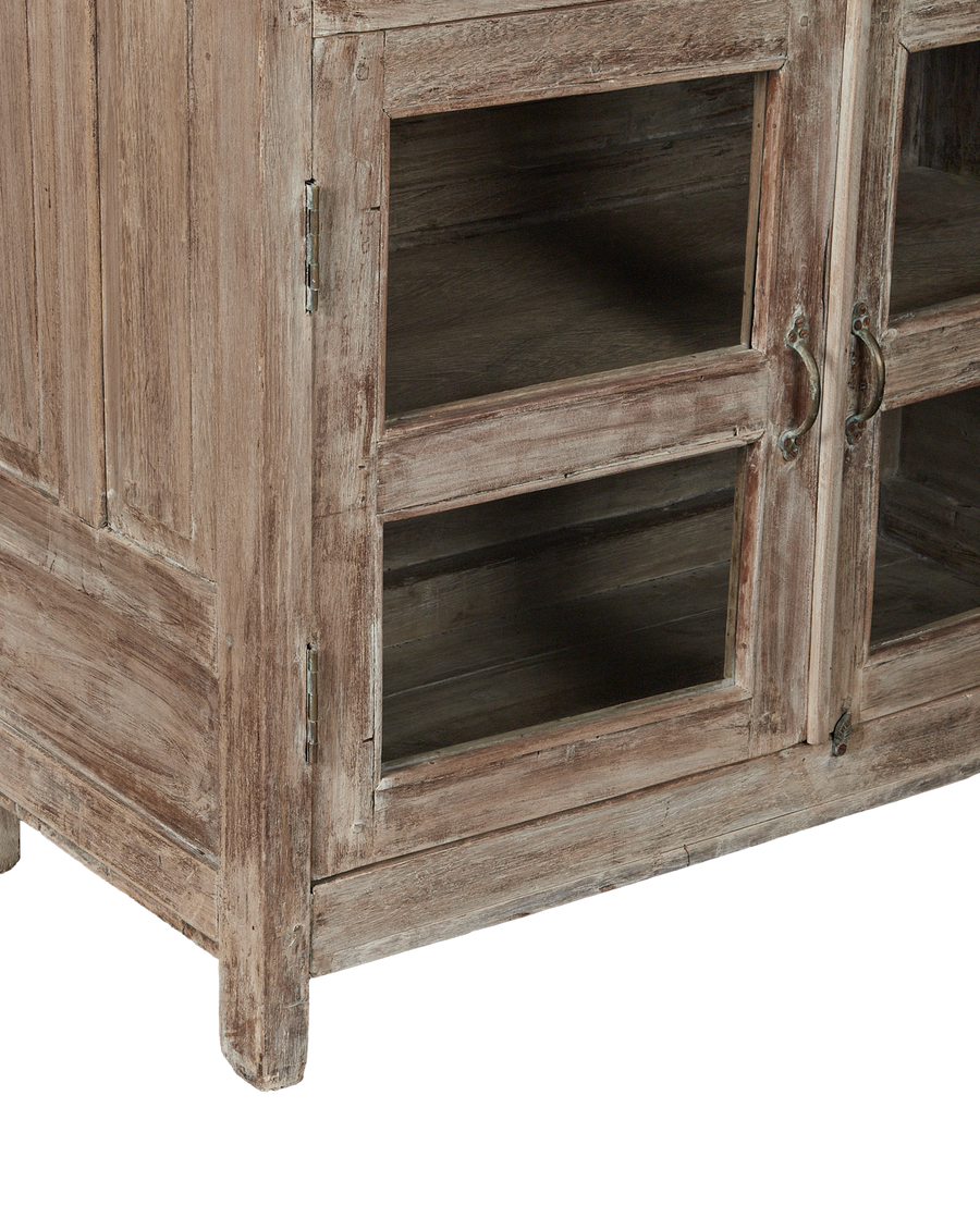 Vintage Wood Cabinet from India made of Wood