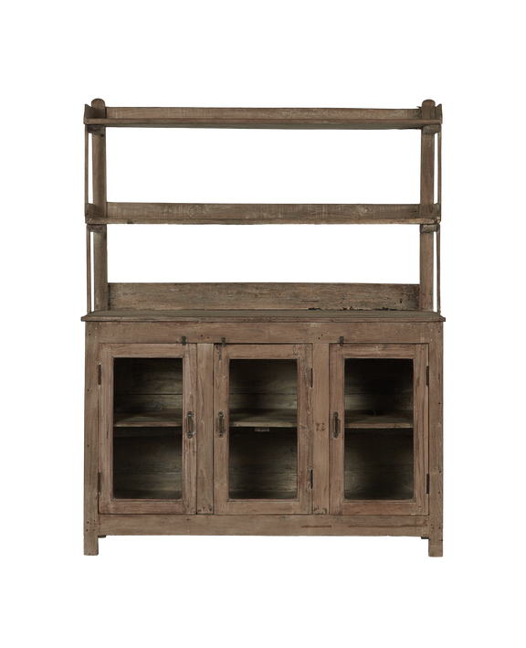 Wood Cabinet Display Rack