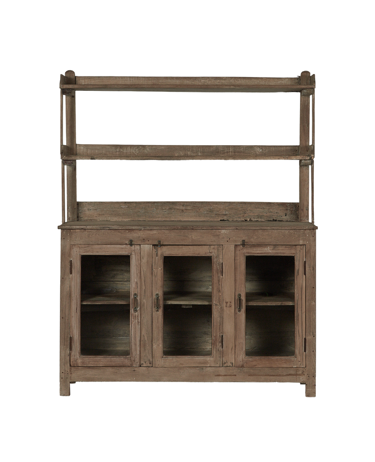 Wood Cabinet Display Rack