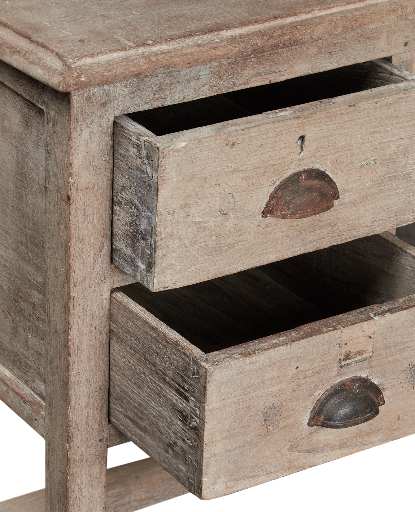 Vintage Wood Desk from India made of Wood