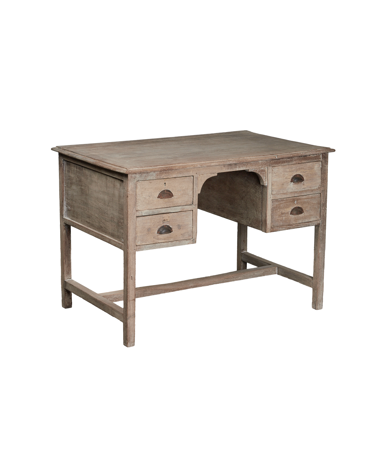 Vintage Wood Desk from India made of Wood