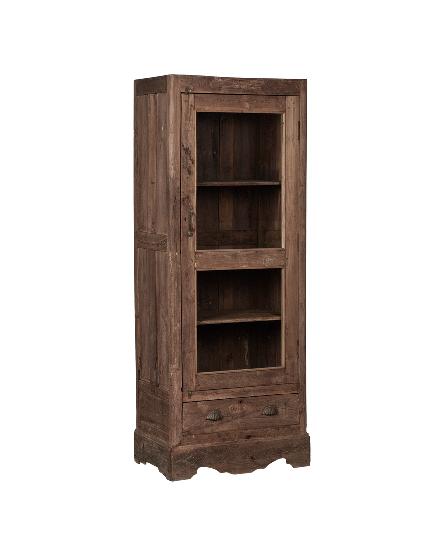 Vintage Wood Cabinet from India made of Wood