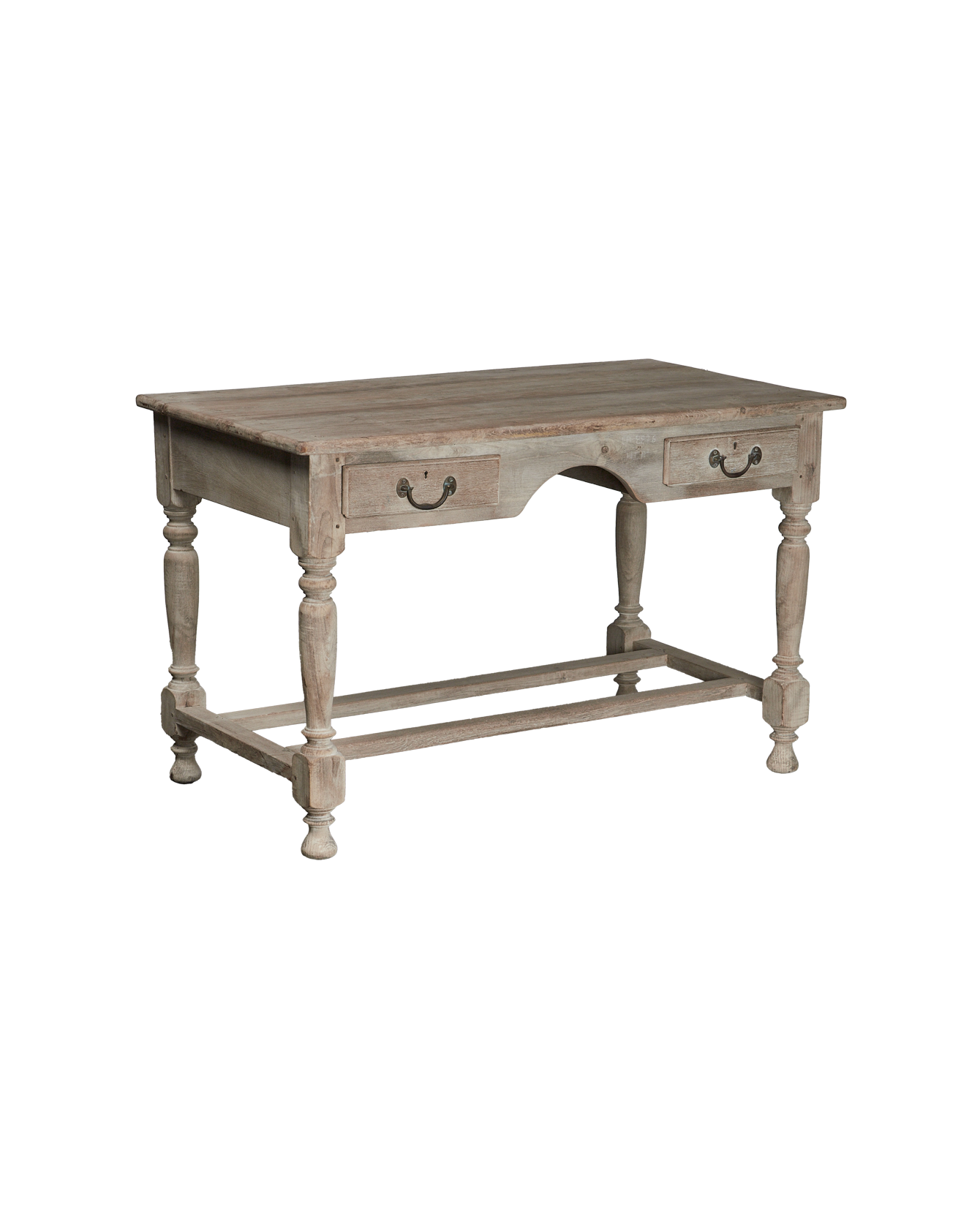 Vintage Wood Desk from India made of Wood