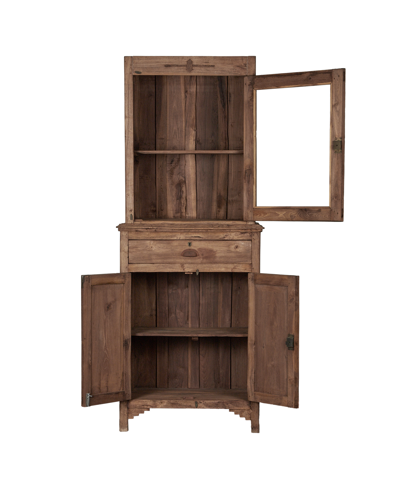 Vintage Wood Cabinet from India made of Wood