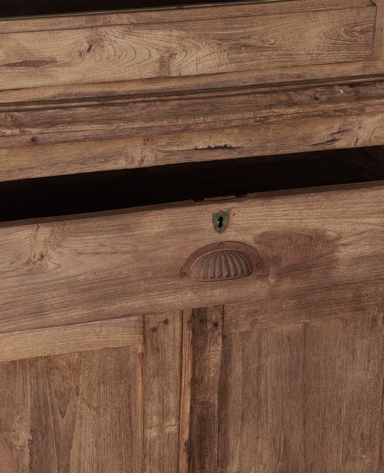 Vintage Wood Cabinet from India made of Wood