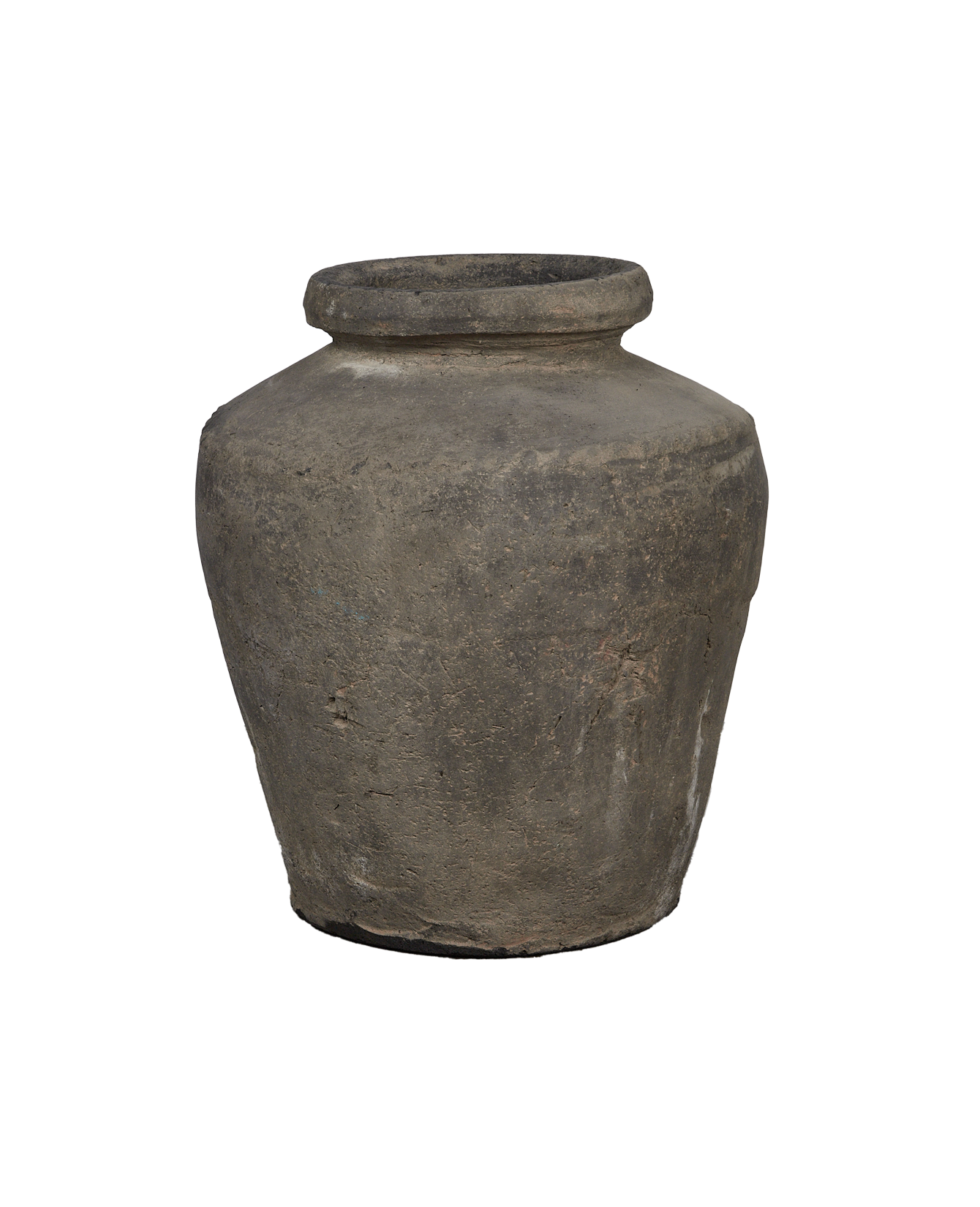 Vintage Grain Pot from India made of Ceramic