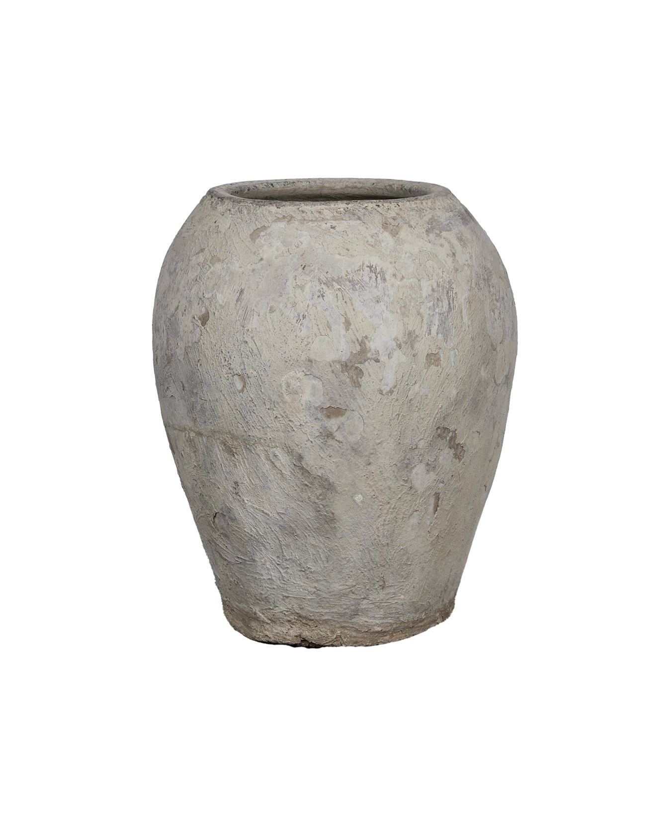 Vintage Grain Pot from India made of Ceramic