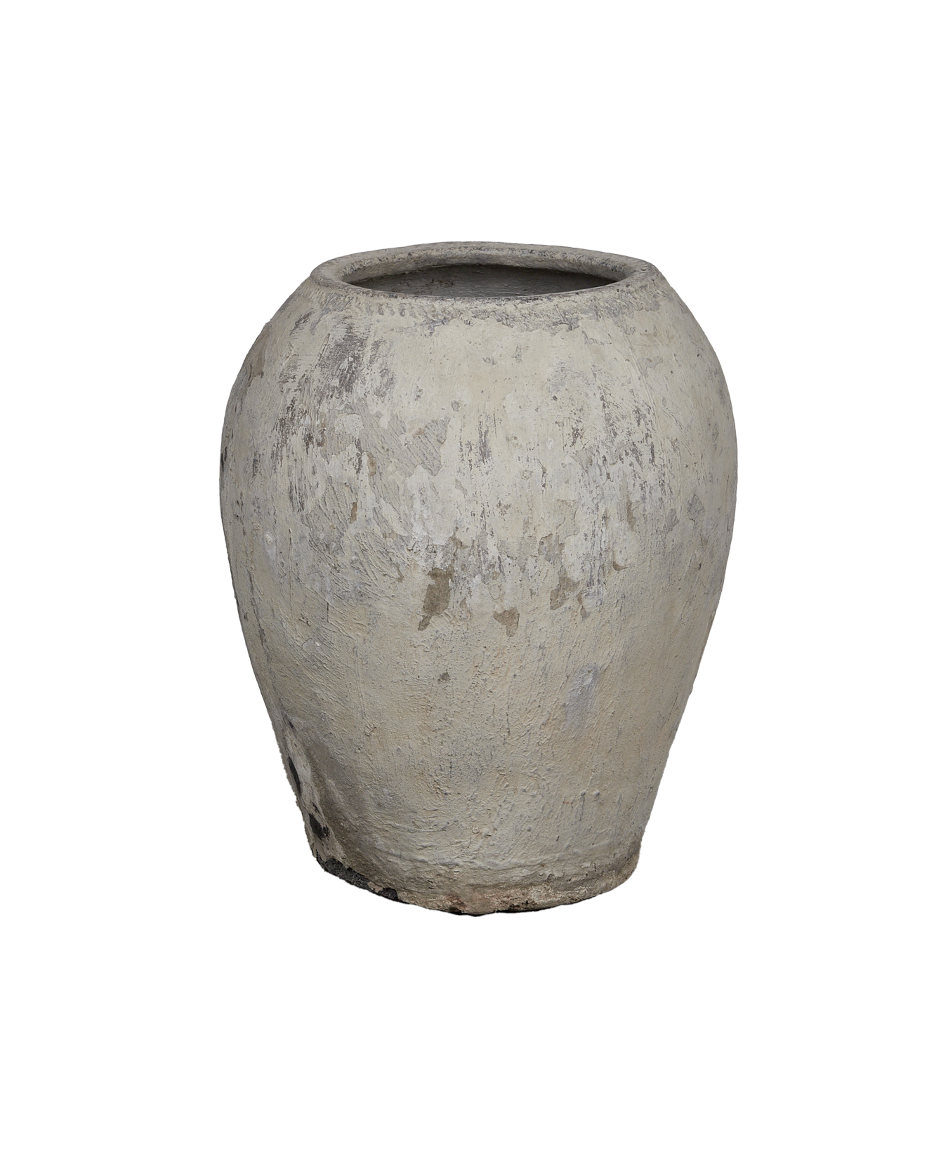 Vintage Grain Pot from India made of Ceramic