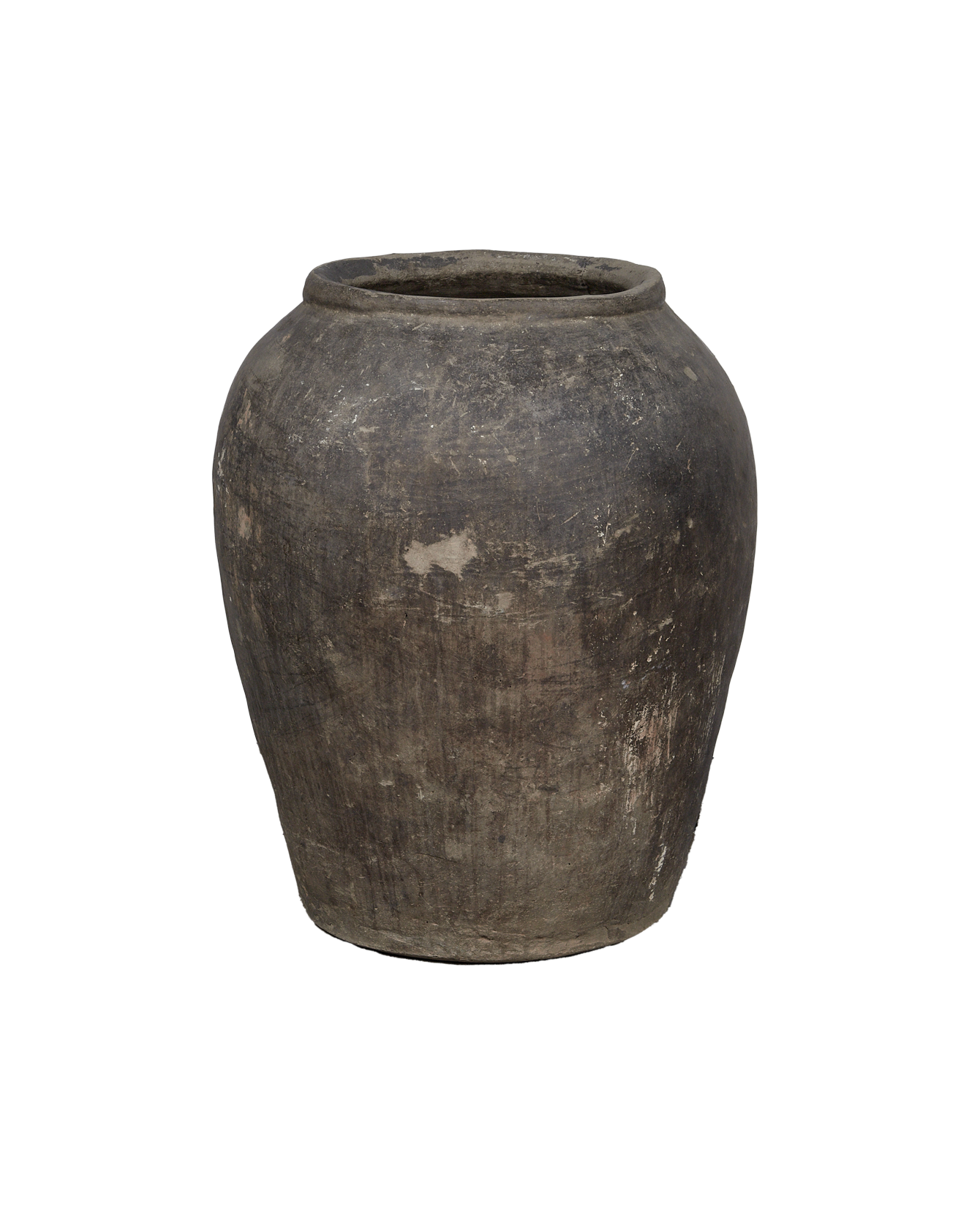 Vintage Grain Pot from India made of Ceramic