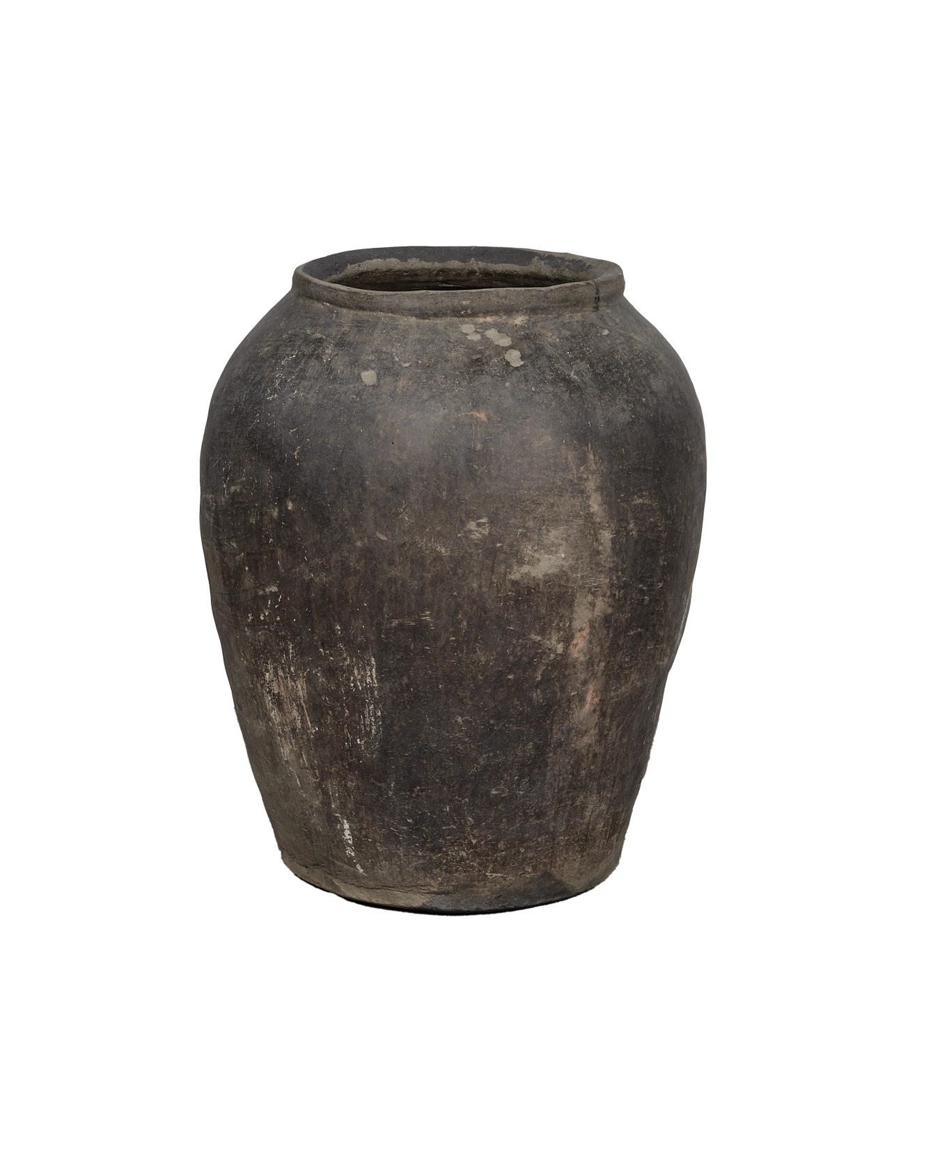 Vintage Grain Pot from India made of Ceramic