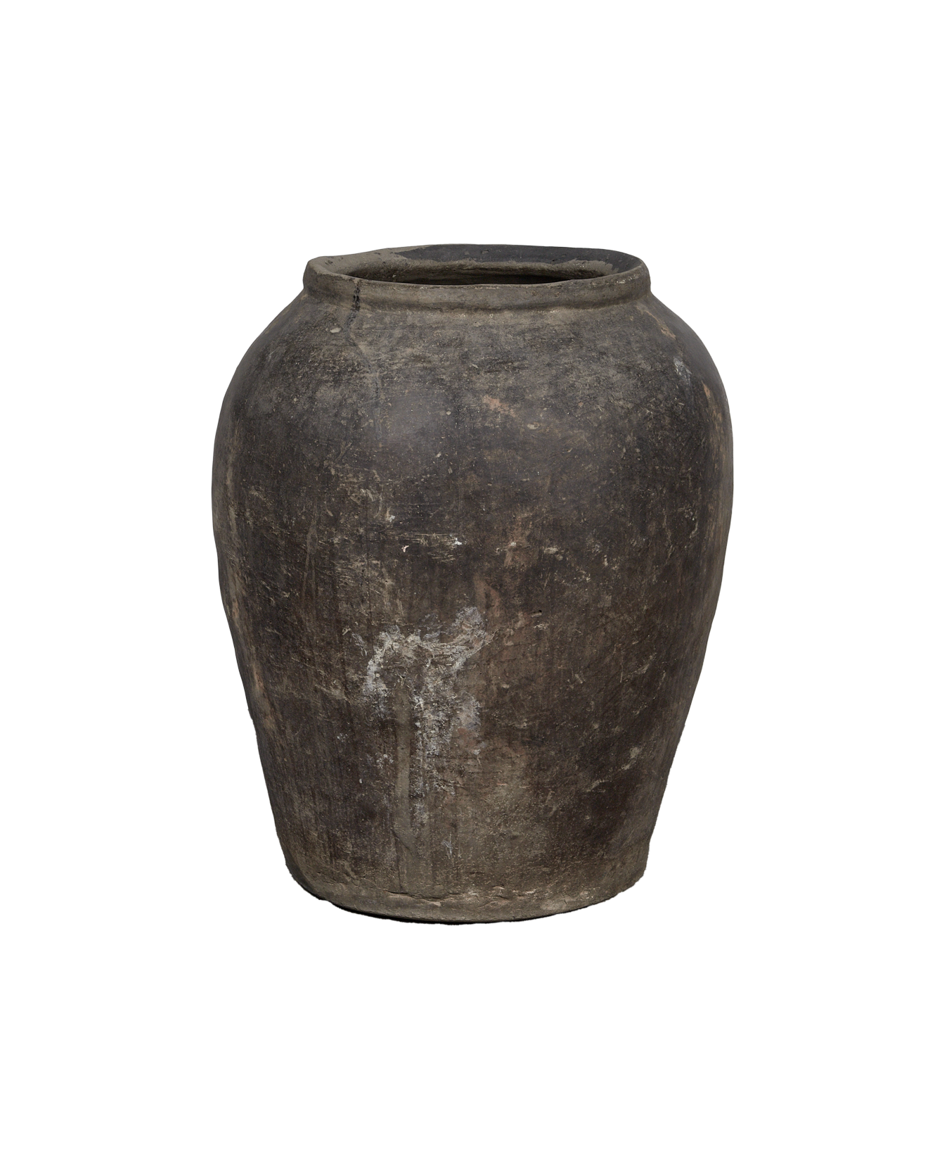 Vintage Grain Pot from India made of Ceramic