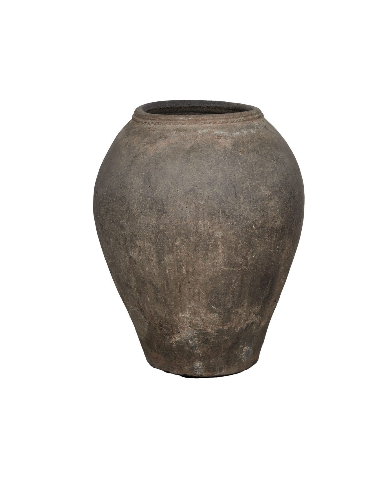 Vintage Grain Pot from India made of Ceramic