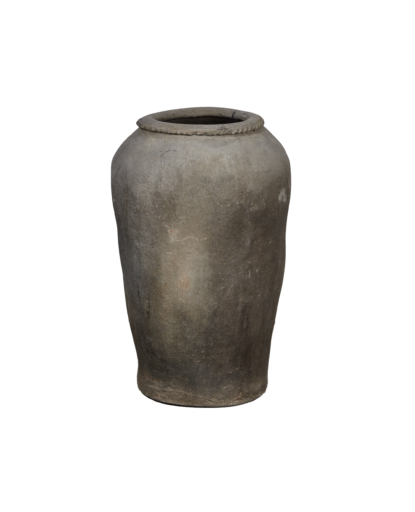 Vintage Grain Pot from India made of Ceramic