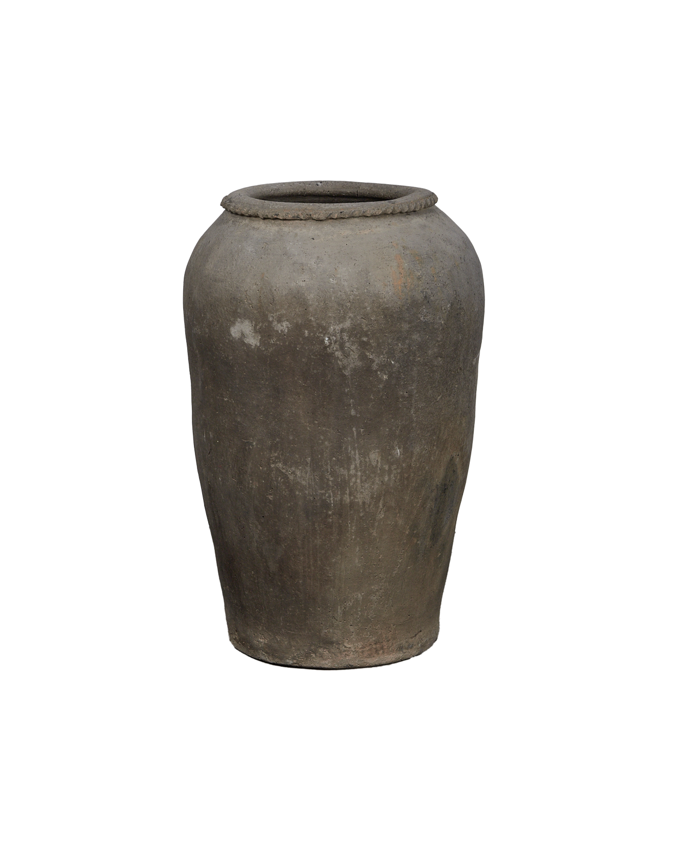 Vintage Grain Pot from India made of Ceramic