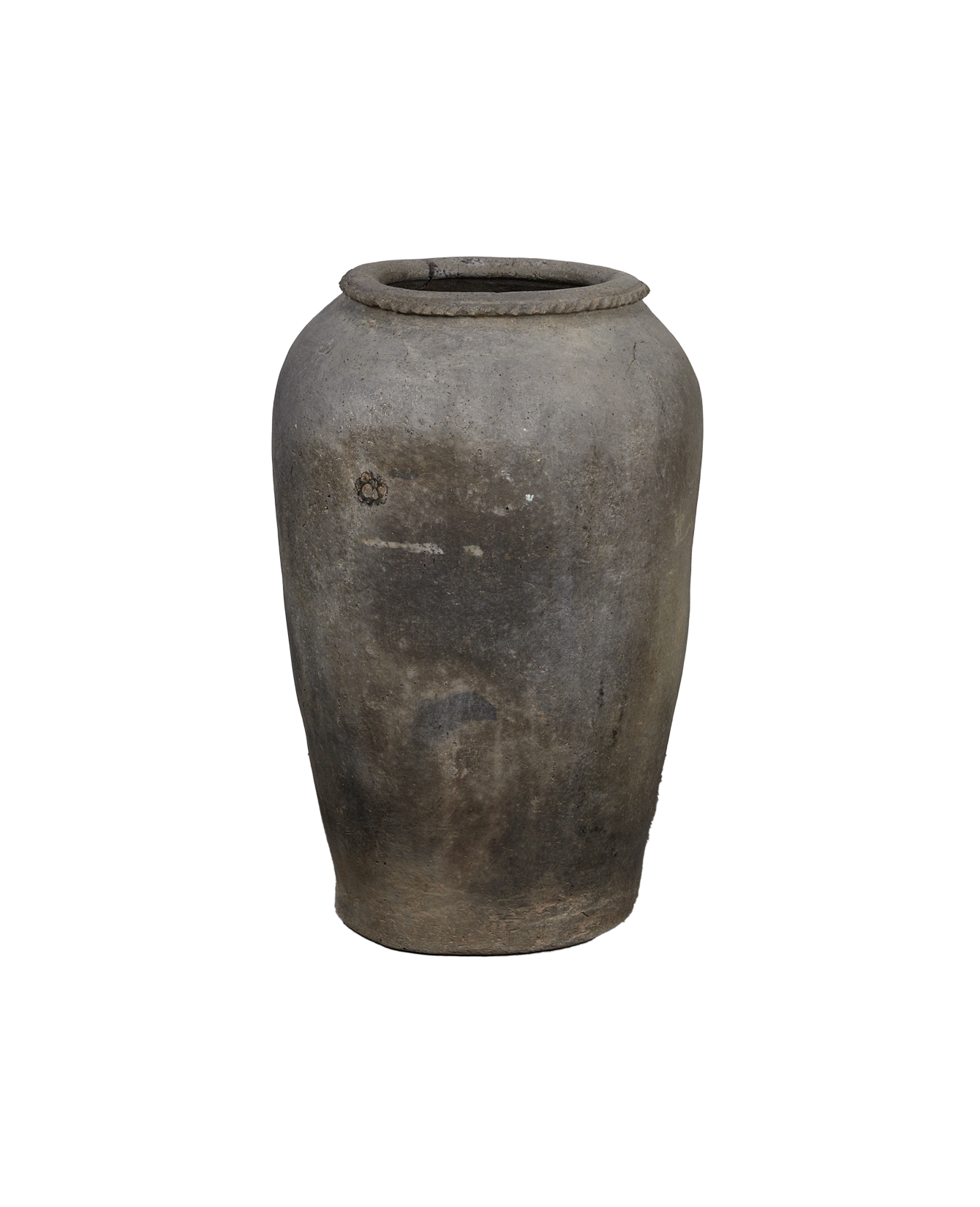 Vintage Grain Pot from India made of Ceramic