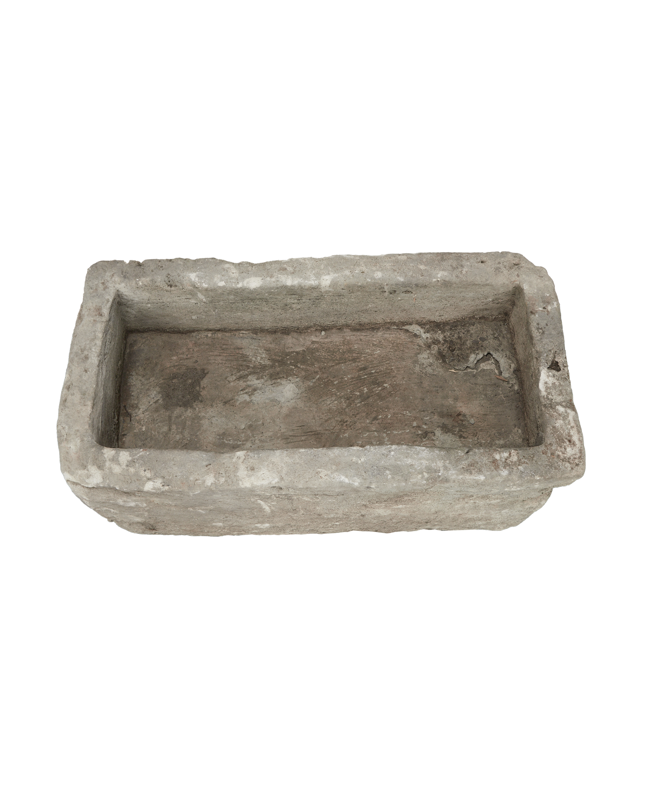 Vintage Limestone Trough - Rectangle from Indonesia - Planters, Fountains, & Water Features