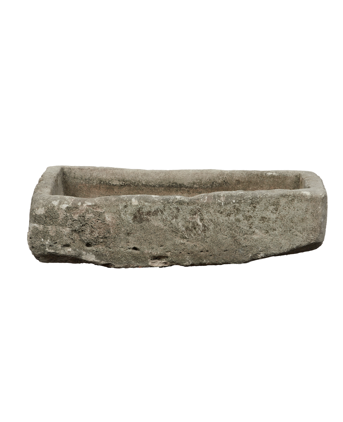 Vintage Limestone Trough - Rectangle from Indonesia - Planters, Fountains, & Water Features