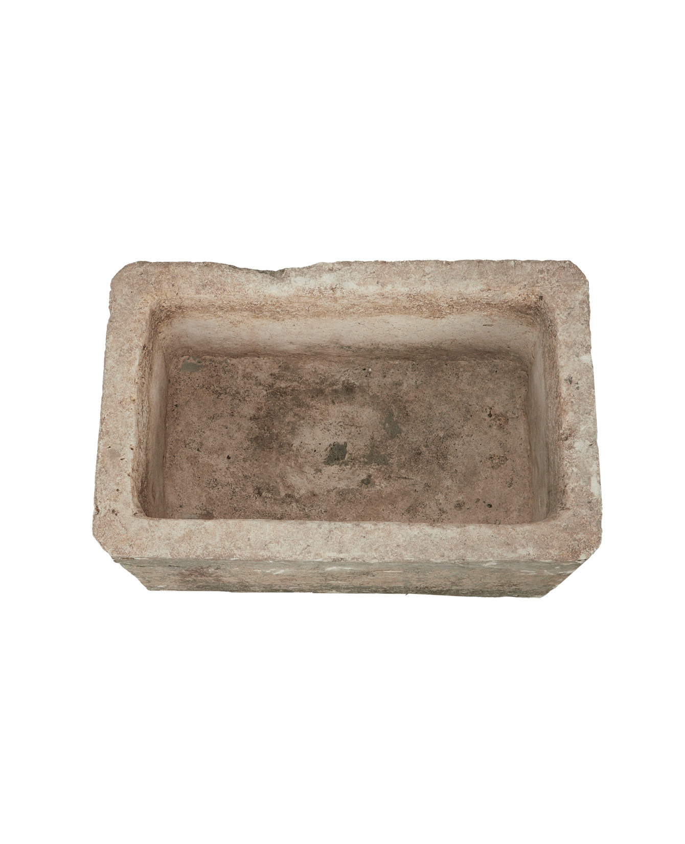 Vintage Limestone Trough - Rectangle from Indonesia - Planters, Fountains, & Water Features
