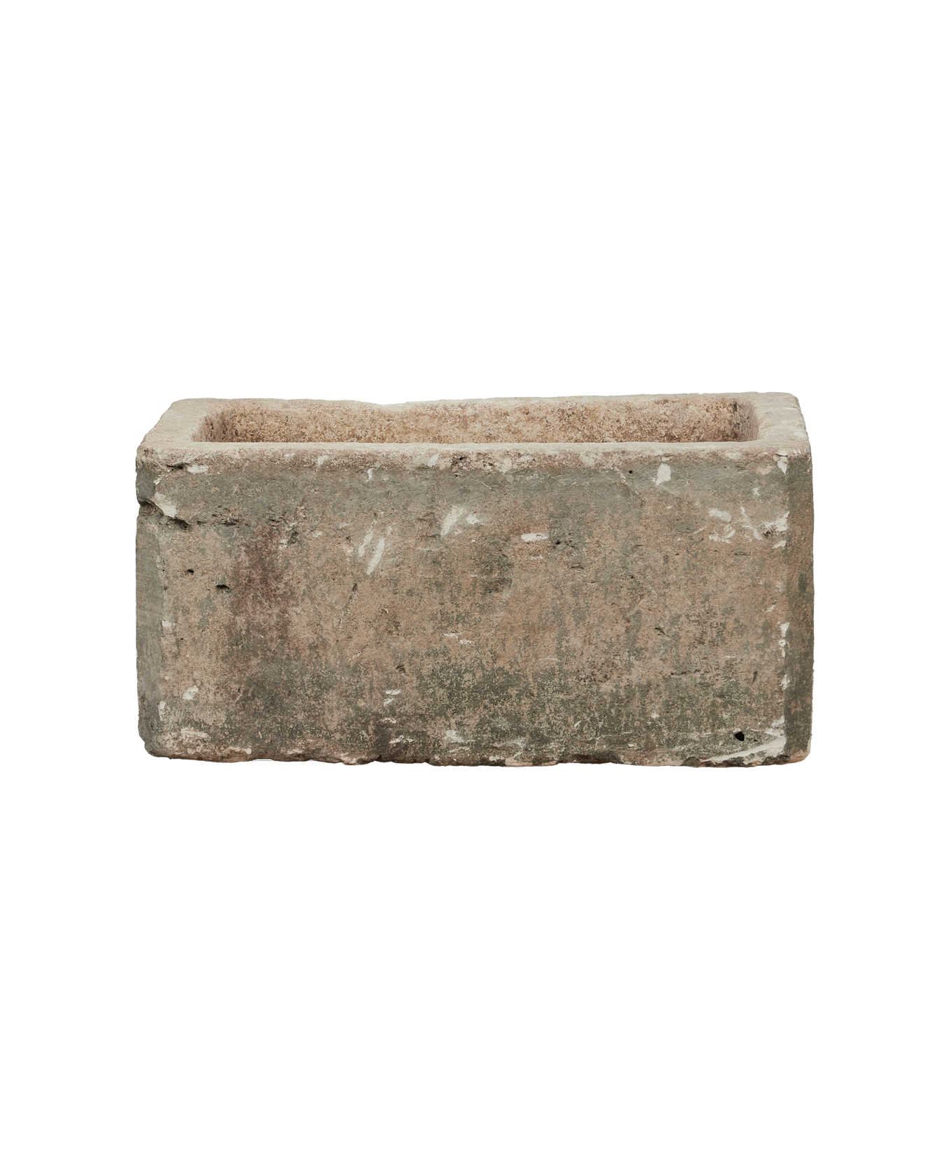 Vintage Limestone Trough - Rectangle from Indonesia - Planters, Fountains, & Water Features