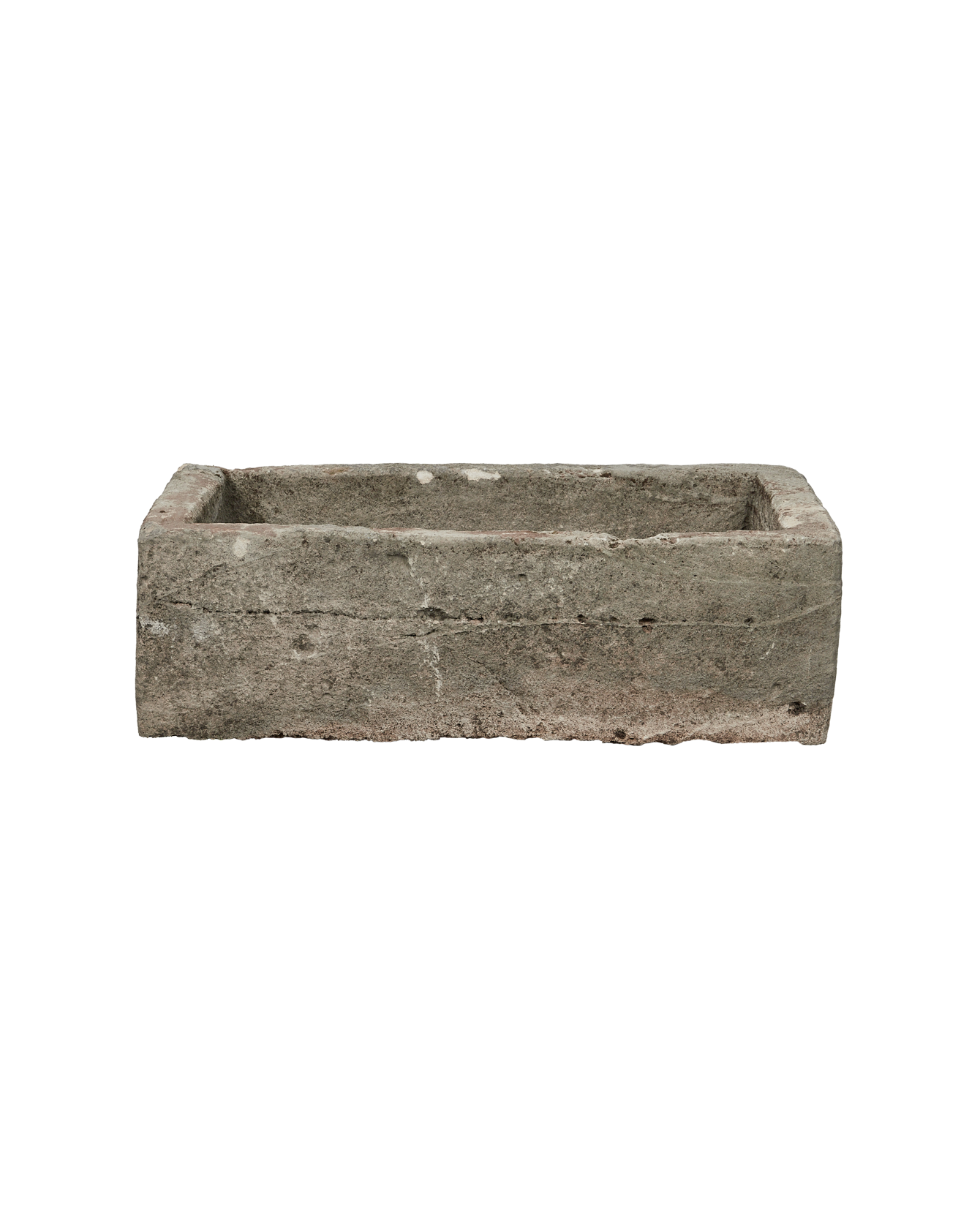 Vintage Limestone Trough - Rectangle from Indonesia - Planters, Fountains, & Water Features