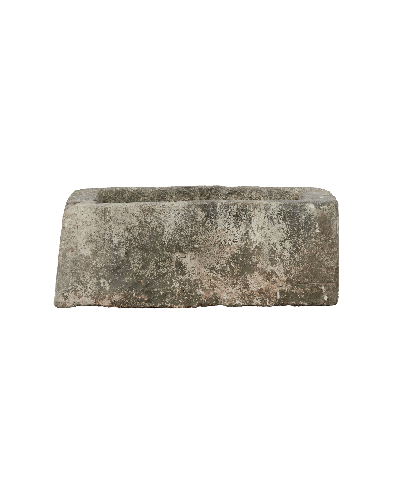 Vintage Limestone Trough - Rectangle from Indonesia - Planters, Fountains, & Water Features