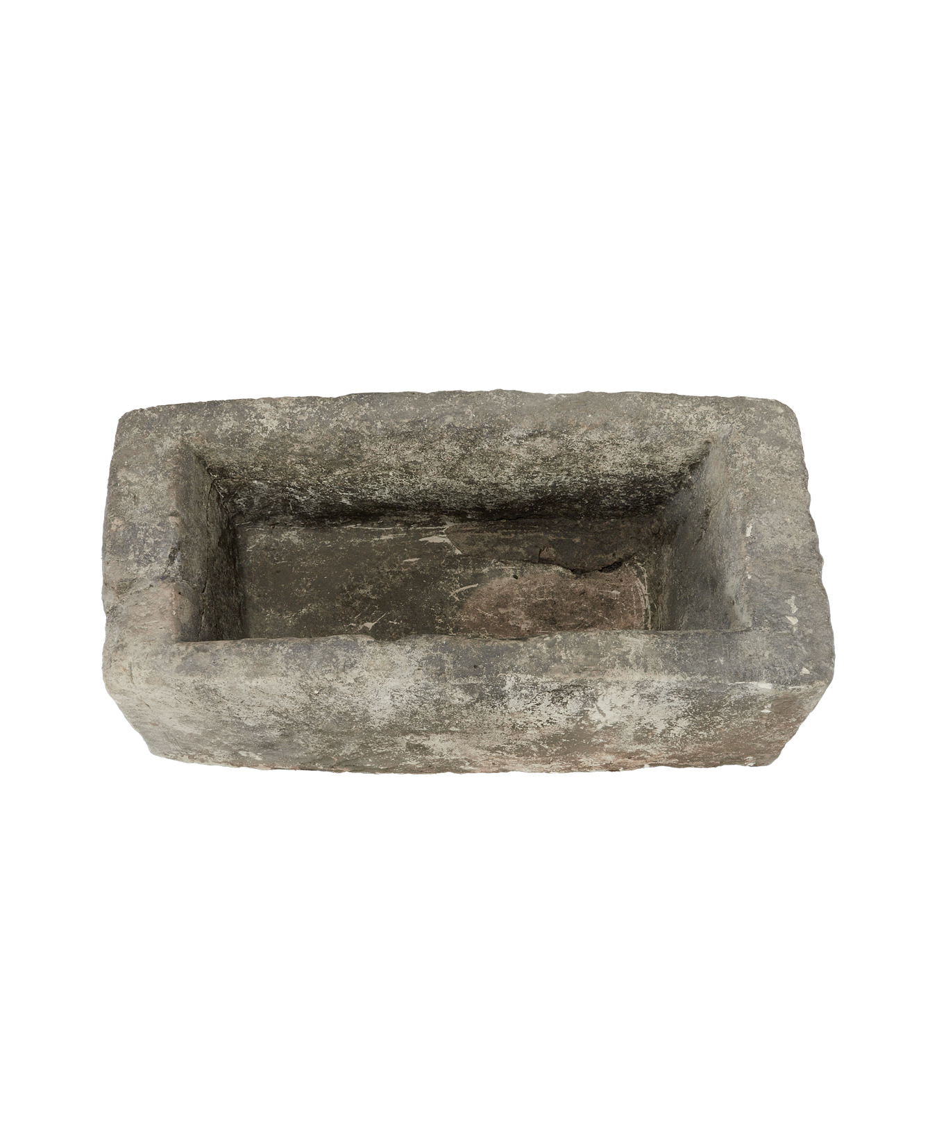 Vintage Limestone Trough - Rectangle from Indonesia - Planters, Fountains, & Water Features