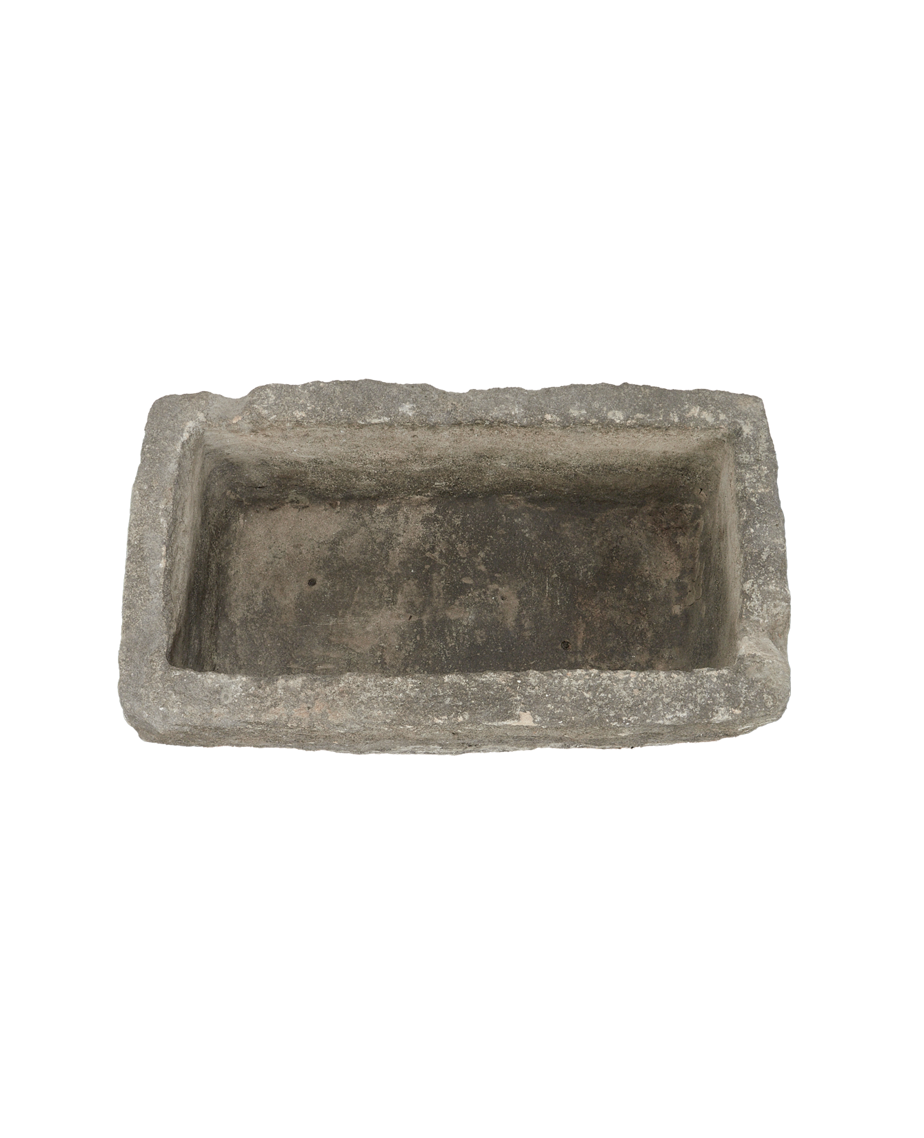 Vintage Limestone Trough - Rectangle from Indonesia - Planters, Fountains, & Water Features