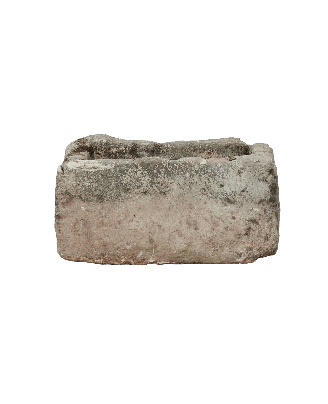 Vintage Limestone Trough - Rectangle from Indonesia - Planters, Fountains, & Water Features