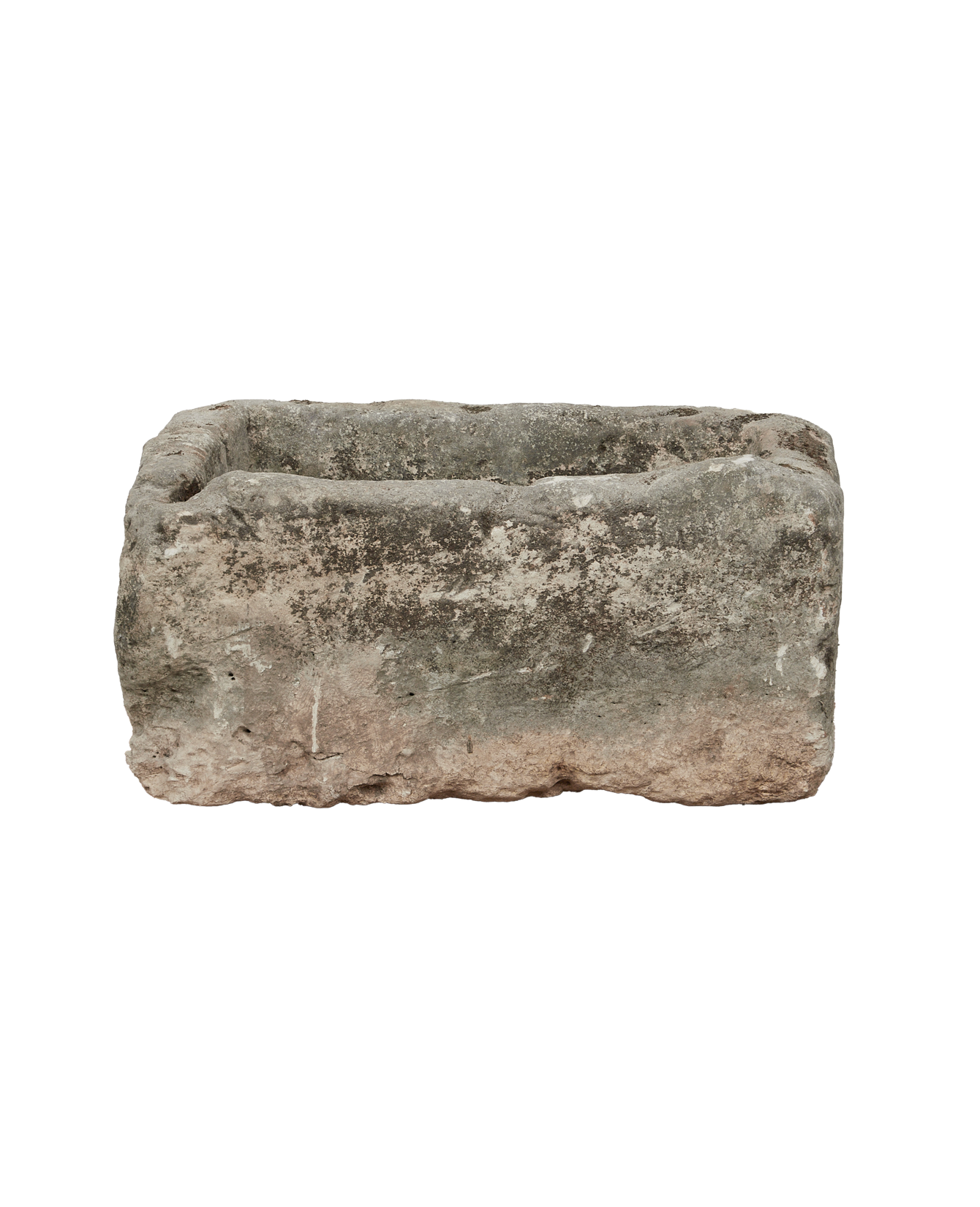 Vintage Limestone Trough - Rectangle from Indonesia - Planters, Fountains, & Water Features