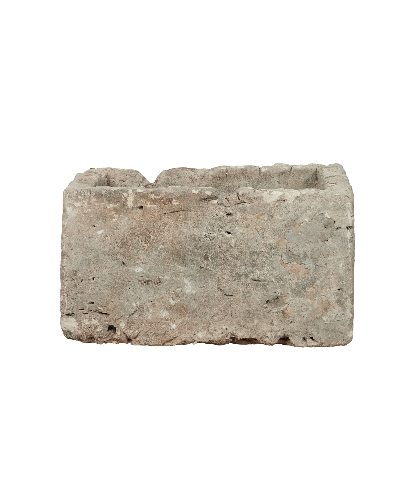 Vintage Limestone Trough - Rectangle from Indonesia - Planters, Fountains, & Water Features