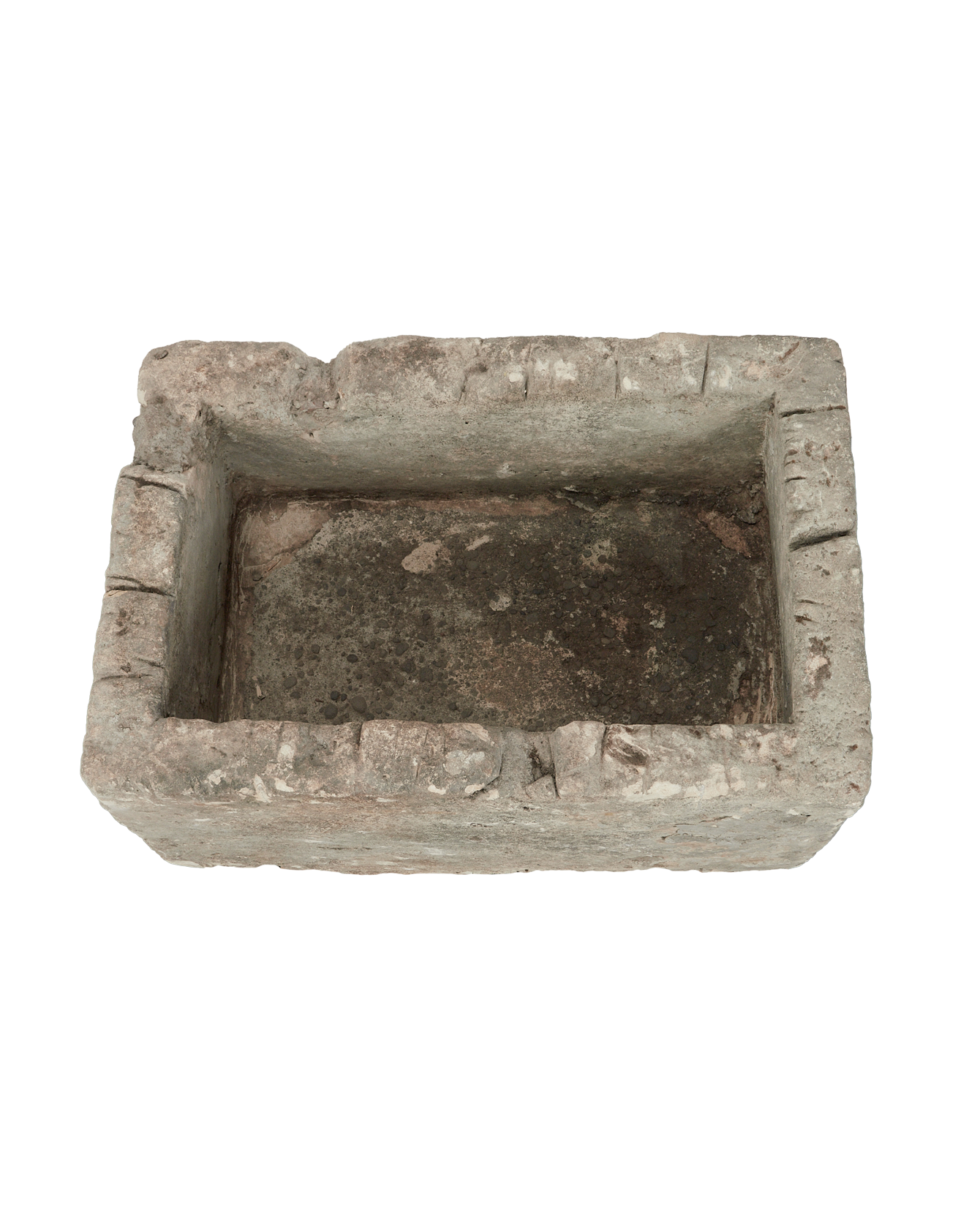 Vintage Limestone Trough - Rectangle from Indonesia - Planters, Fountains, & Water Features
