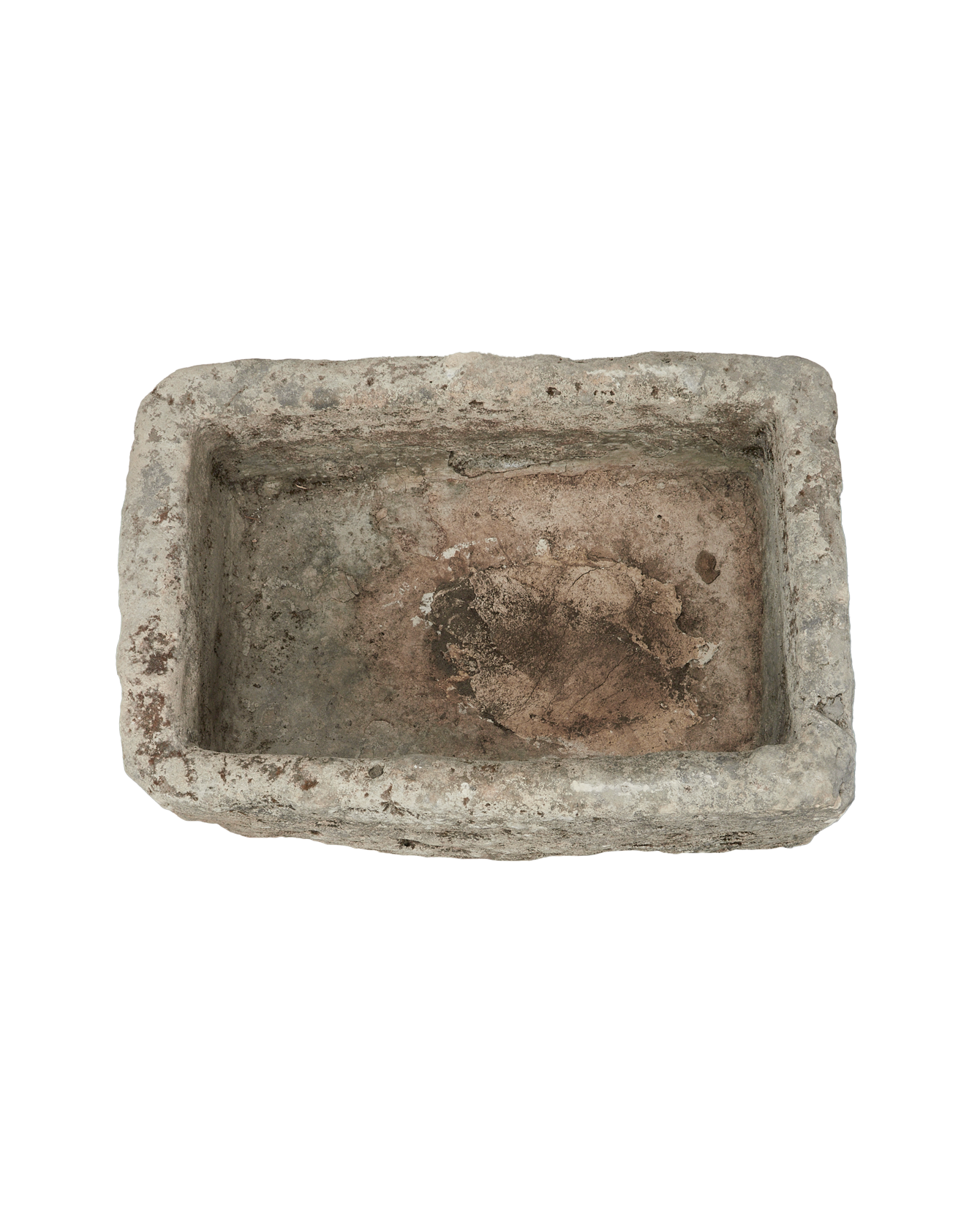 Vintage Limestone Trough - Rectangle from Indonesia - Planters, Fountains, & Water Features